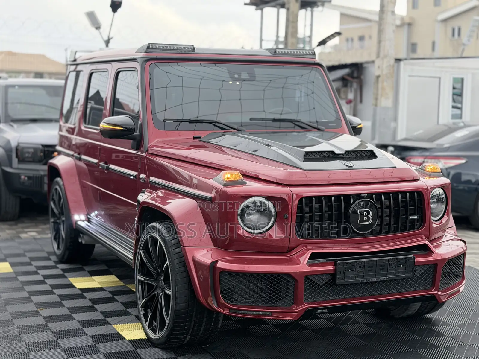 Mercedes-Benz G-Class G63 AMG Brabus G700 2022 Red