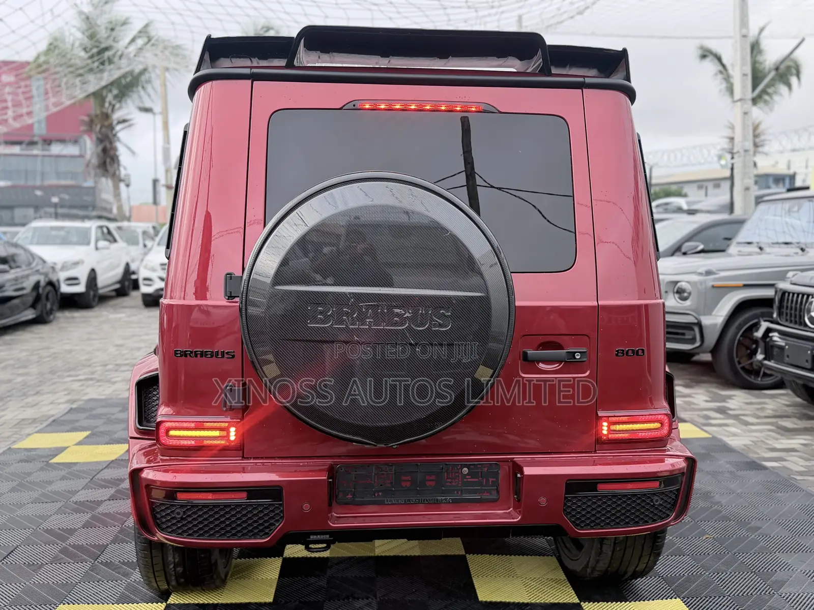 Mercedes-Benz G-Class G63 AMG Brabus G700 2022 Red