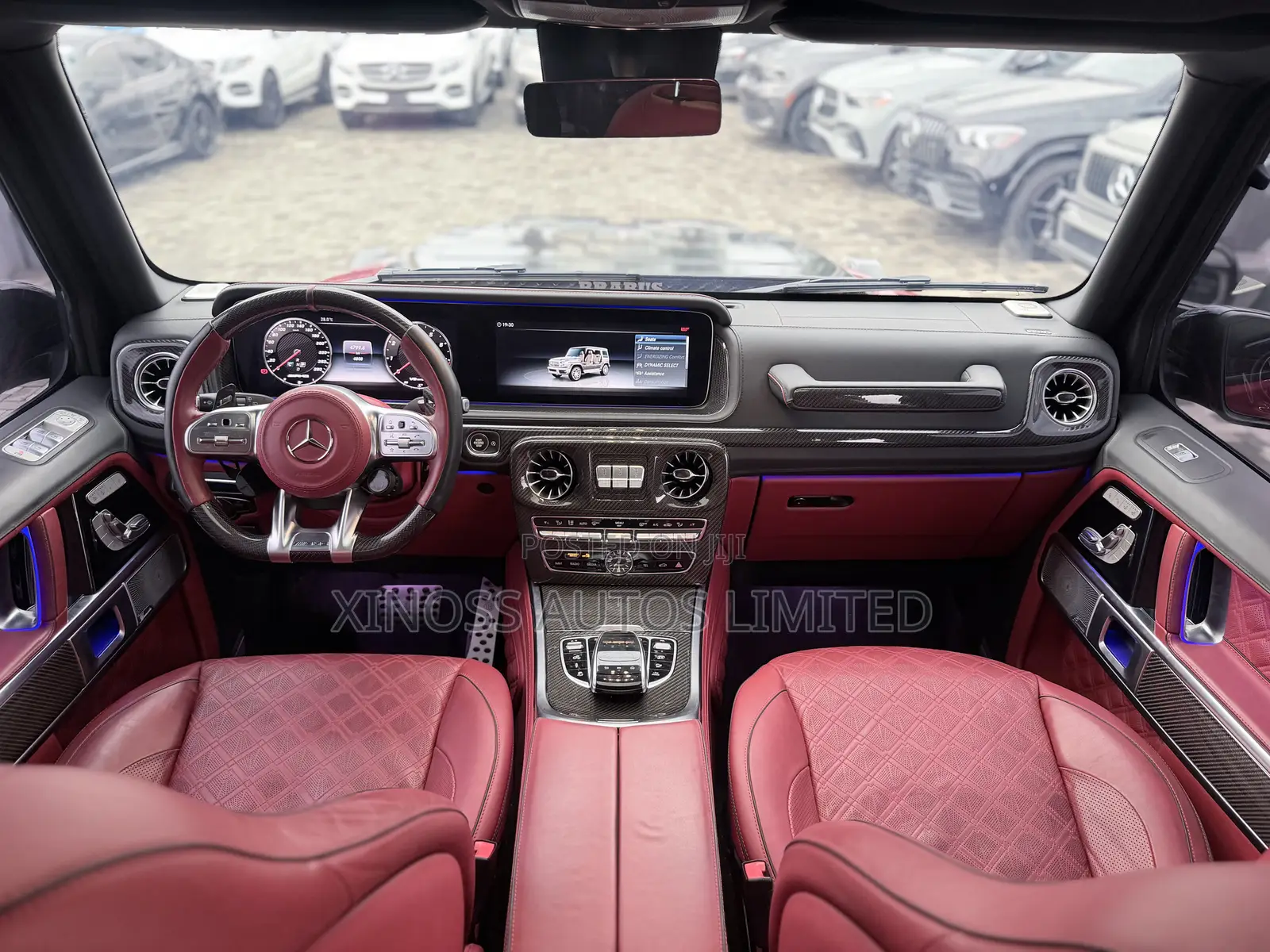 Mercedes-Benz G-Class G63 AMG Brabus G700 2022 Red