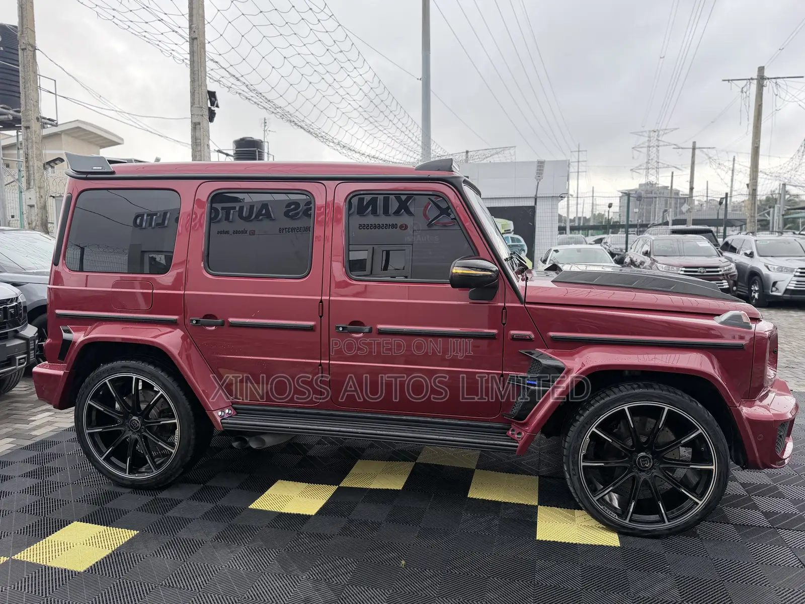 Mercedes-Benz G-Class G63 AMG Brabus G700 2022 Red