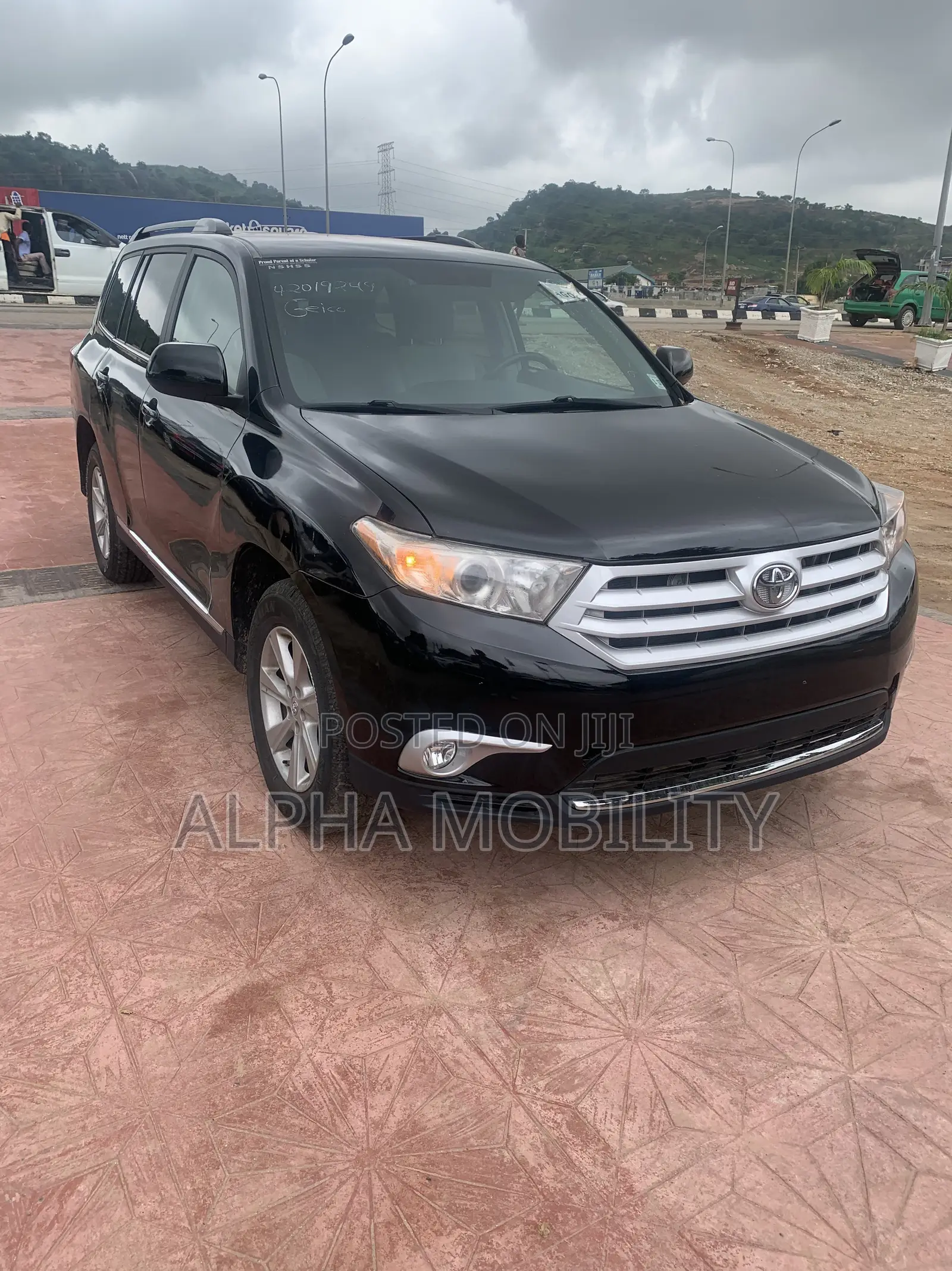 Toyota Highlander 2012 Black