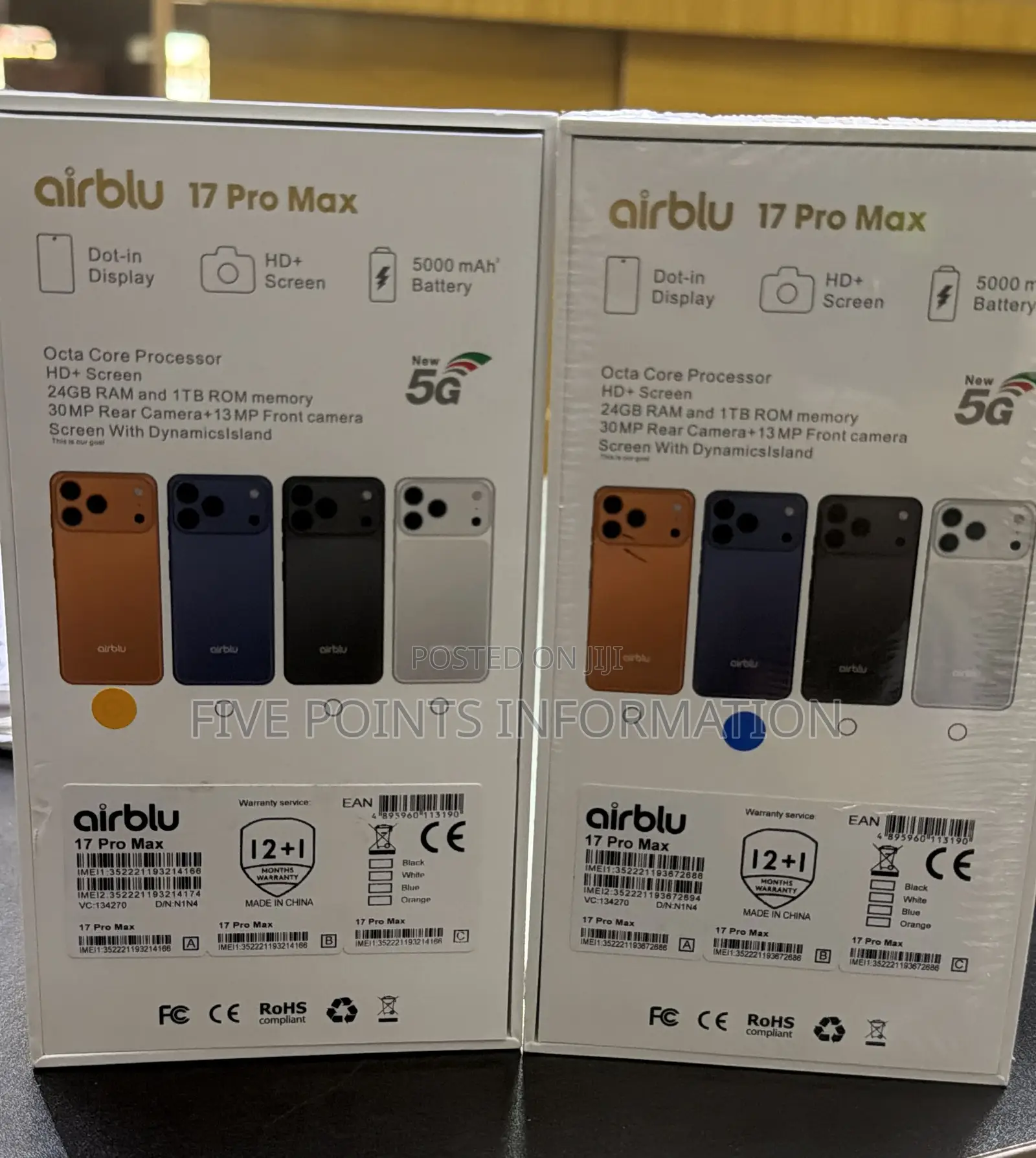 New AirTab S25 Ultra 5G 1 TB Orange
