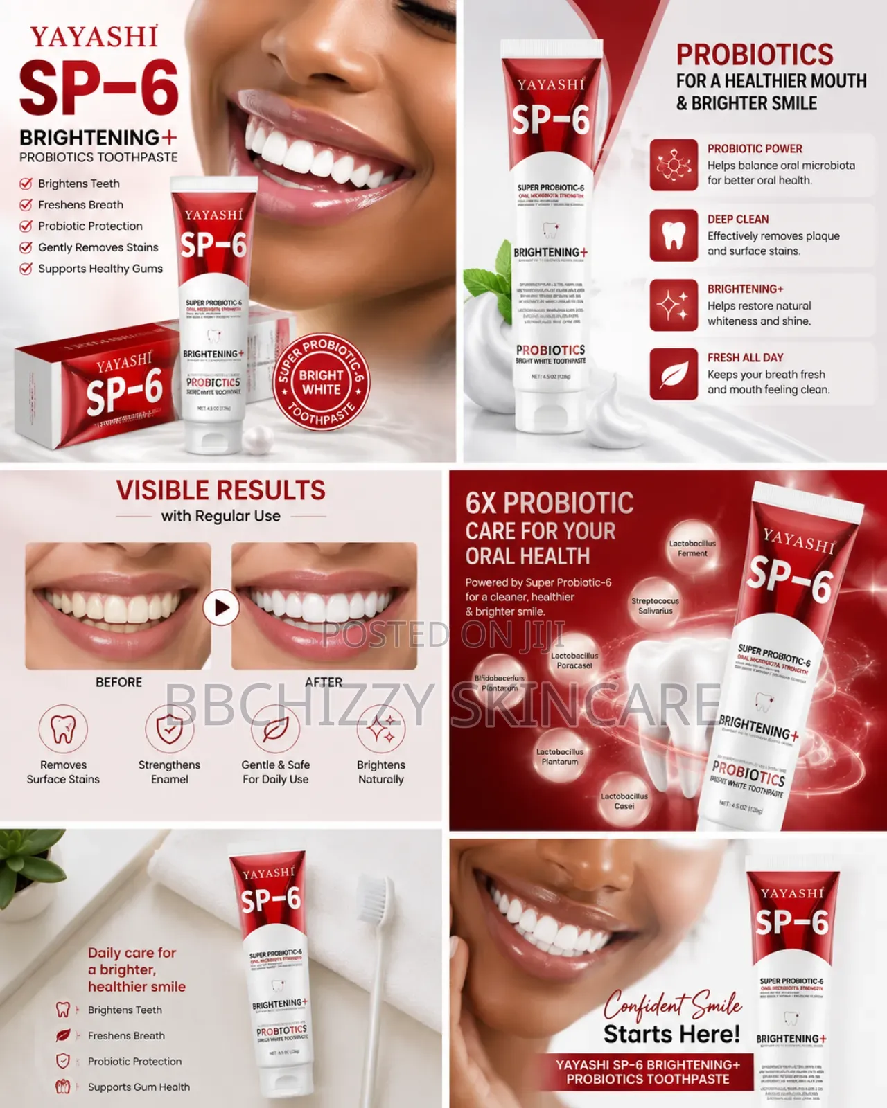 Sp6 Yayashi Whitening Toothpaste