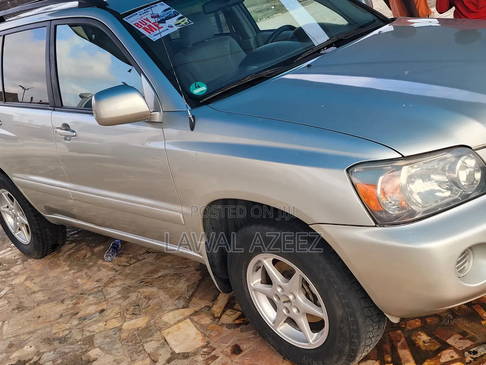 Toyota Highlander V6 2005 Gray