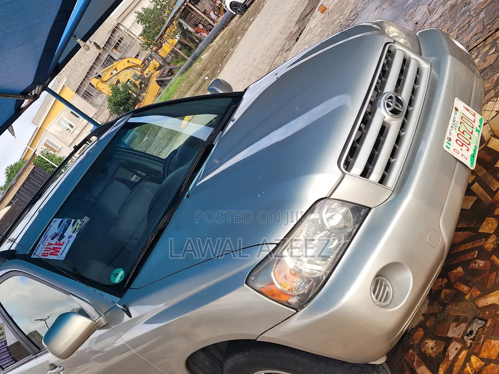 Toyota Highlander V6 2005 Gray