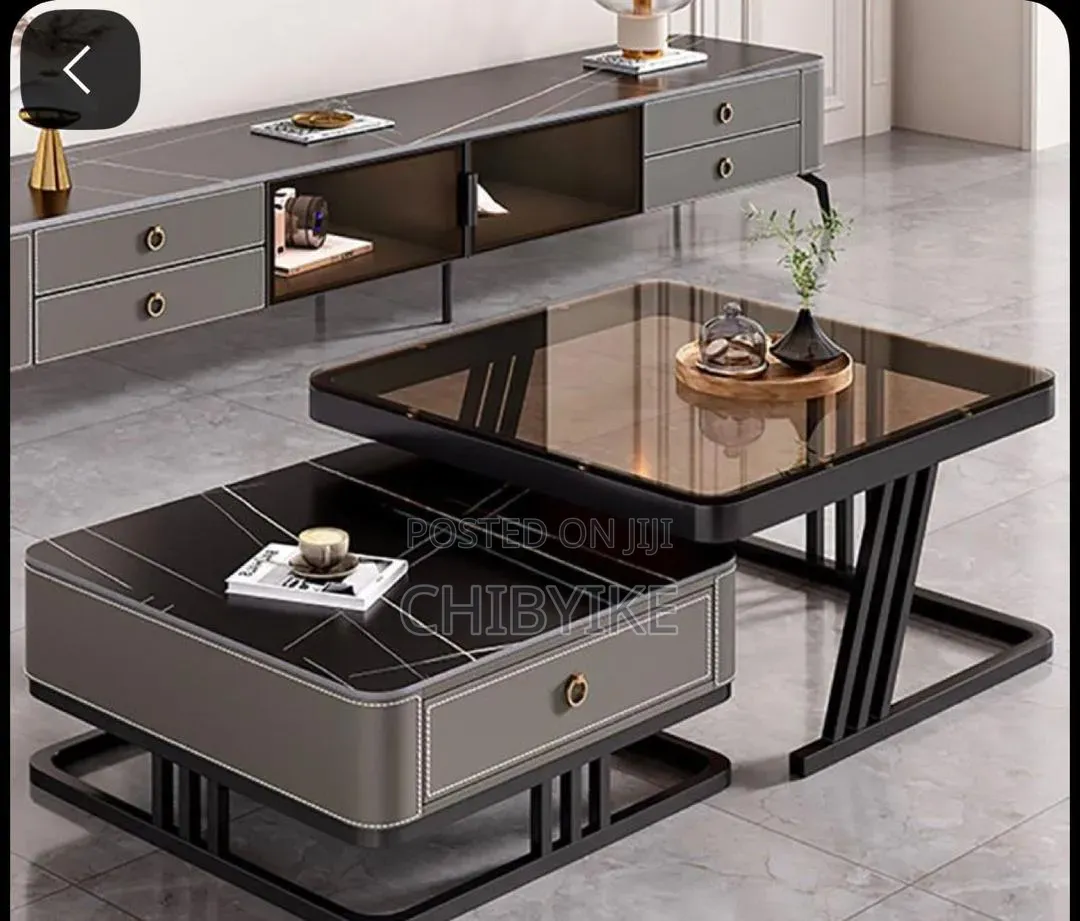 Luxury Apartments Center Table With Drawers