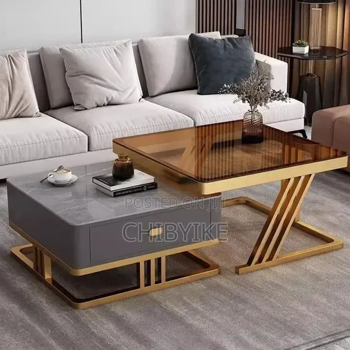 Luxury Apartments Center Table With Drawers
