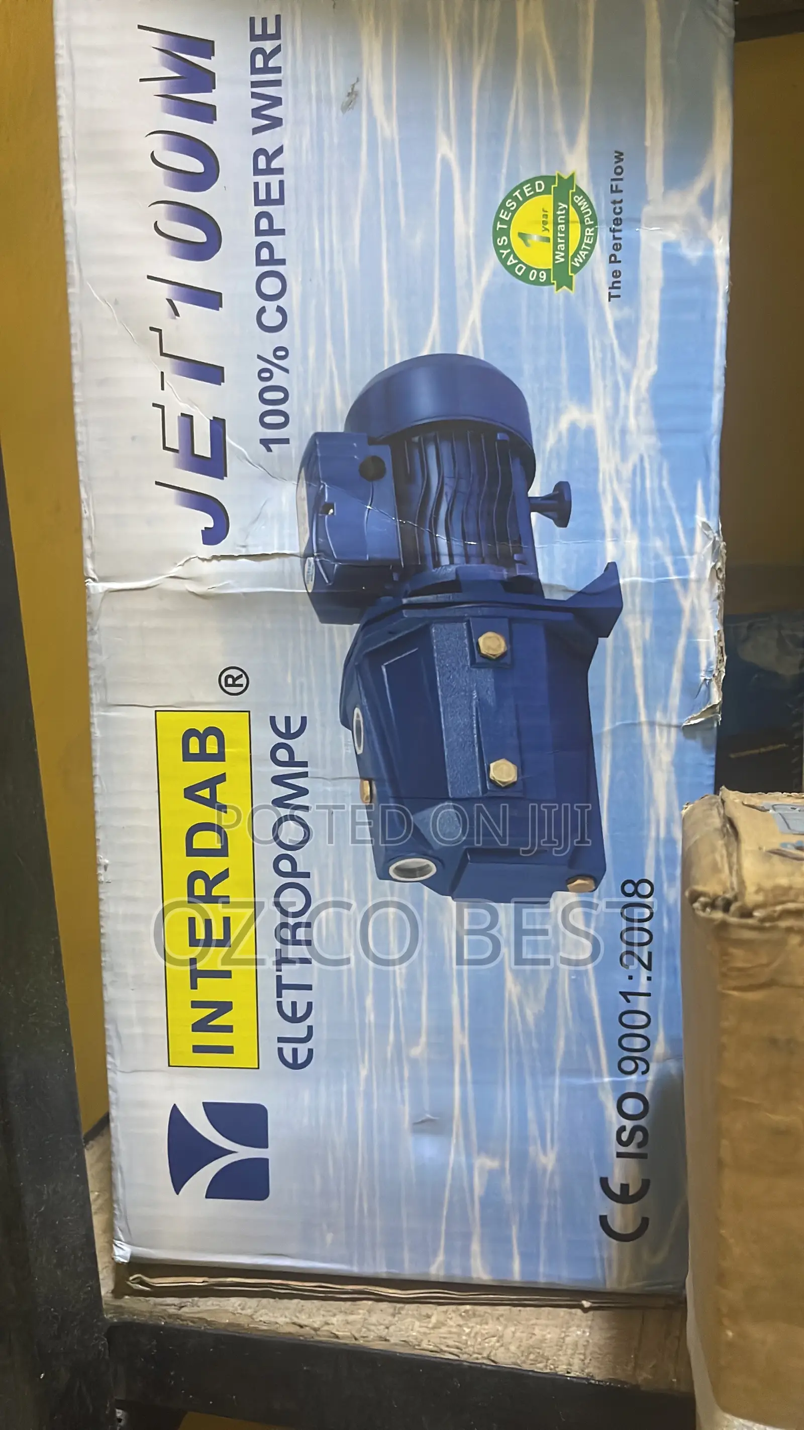 Interdab JET100M Electric Water Pump