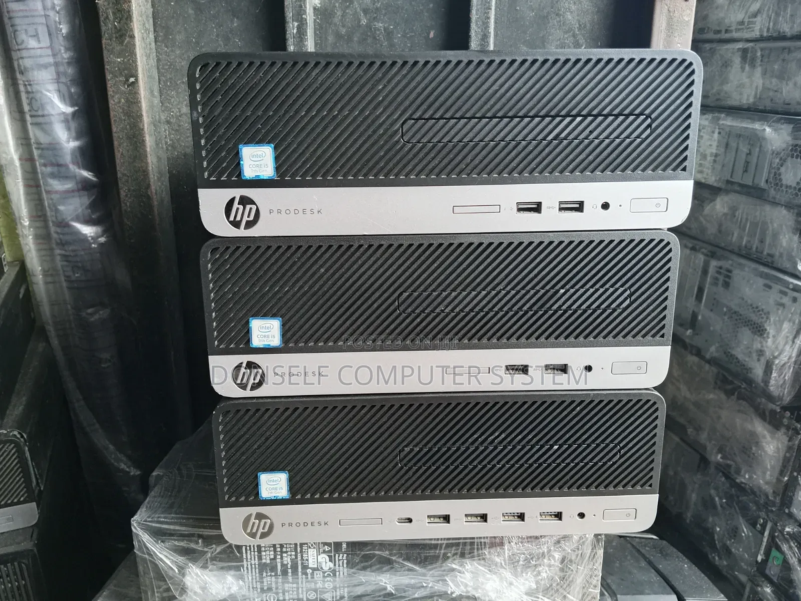 Desktop Computer HP ProDesk 400 G5 8GB Intel Core i5 SSD 128GB