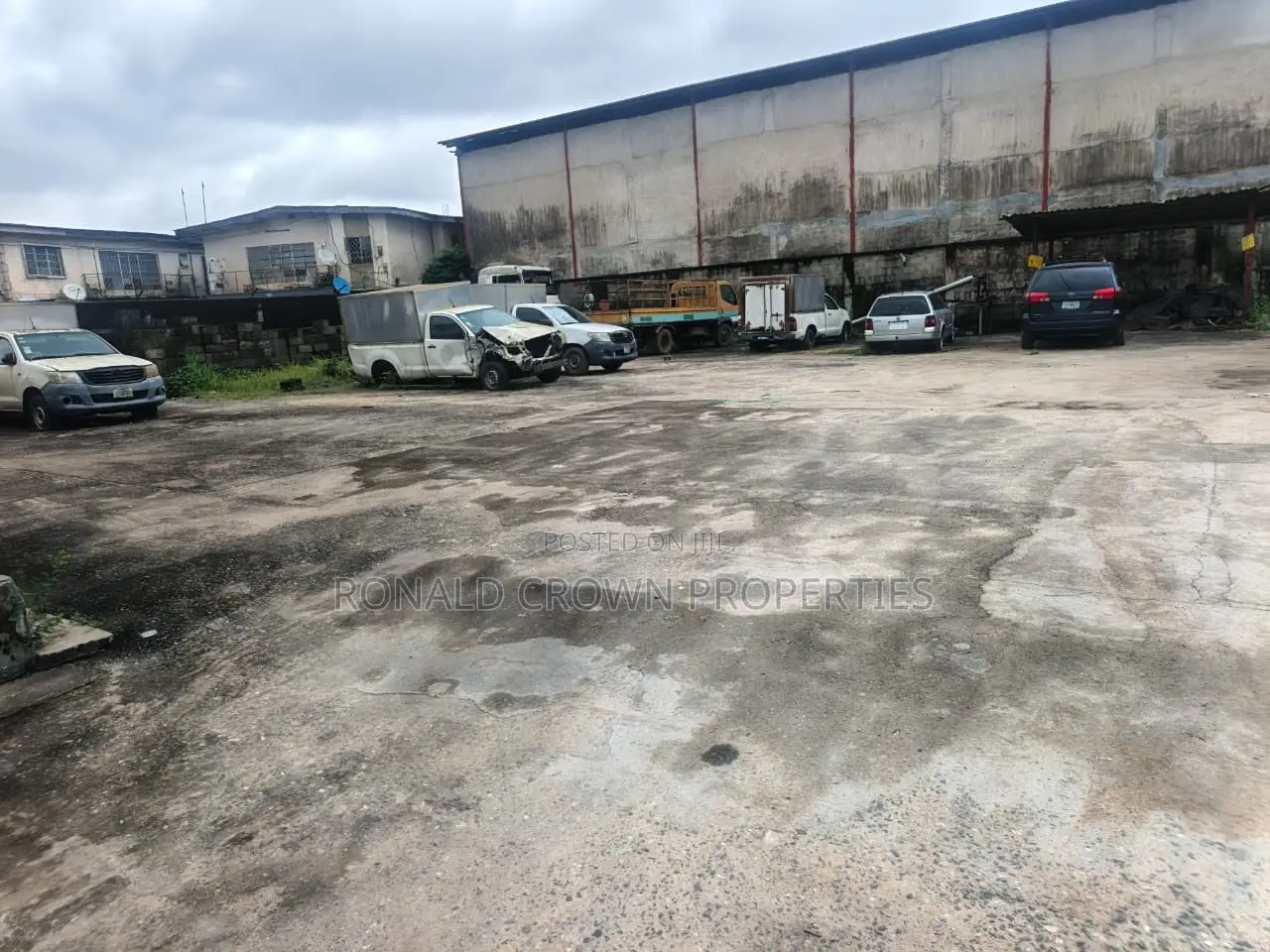 2 Bay Warehouse Sited on 7199sqm of Land Available for Sale at Isolo