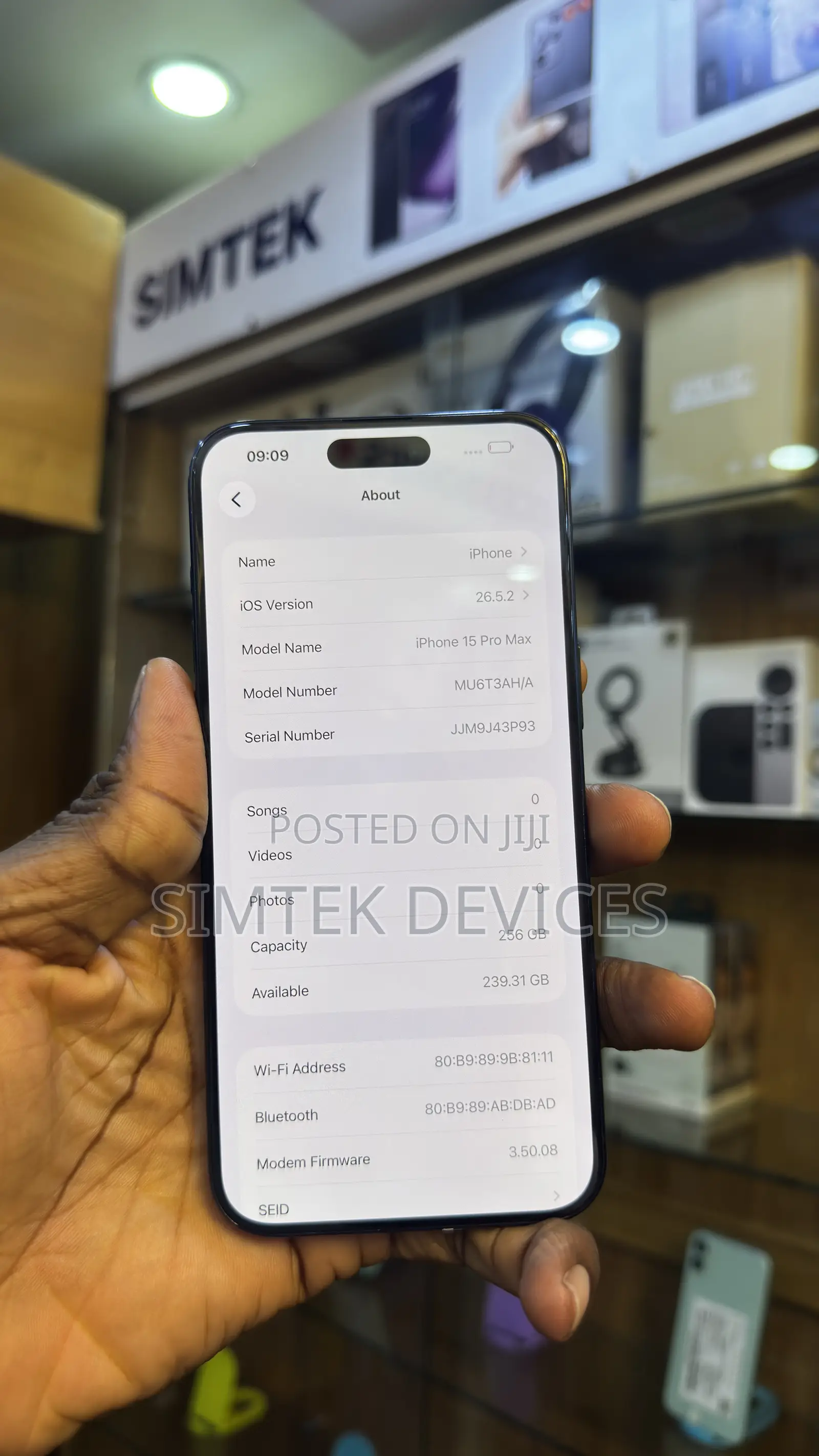 Apple iPhone 15 Pro Max 256 GB Blue