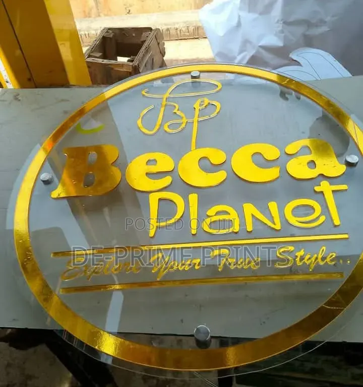 Professional Signage Design Production
