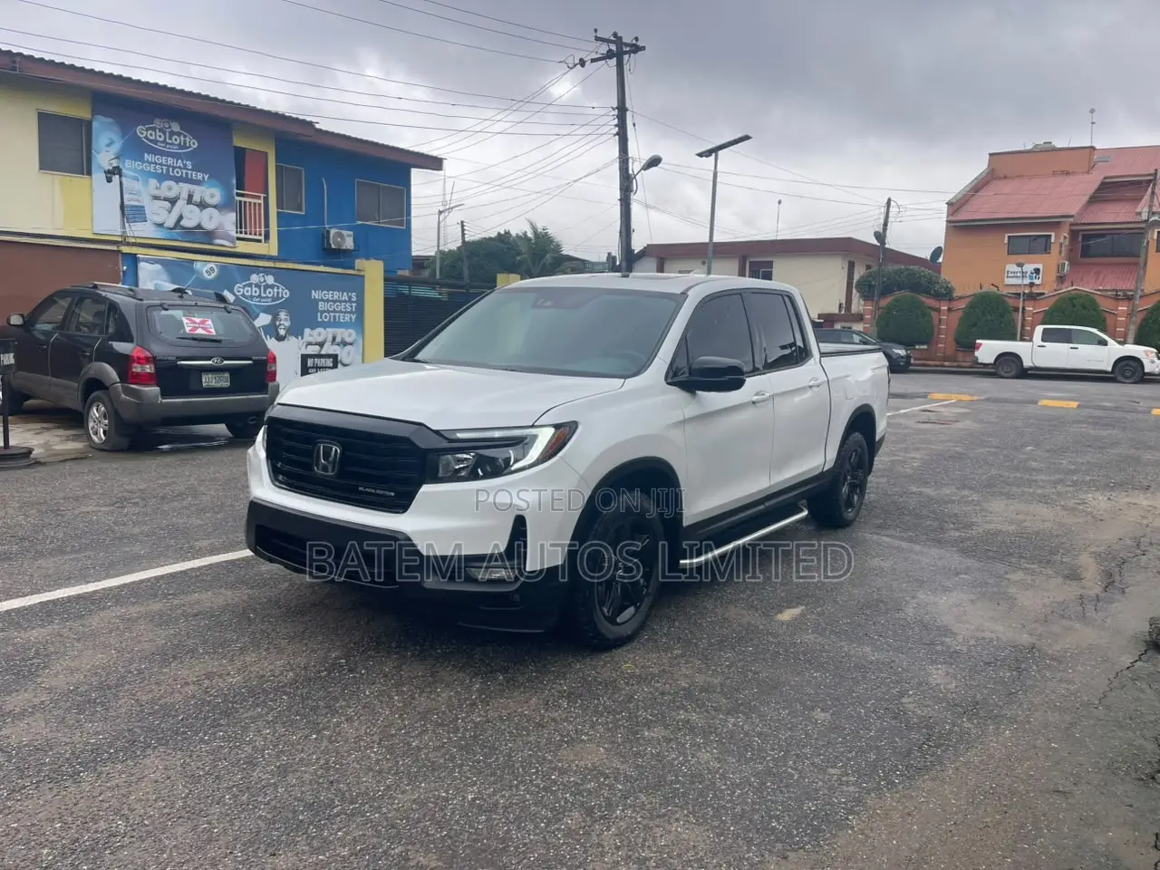 Honda Ridgeline Black Edition AWD 2023 White