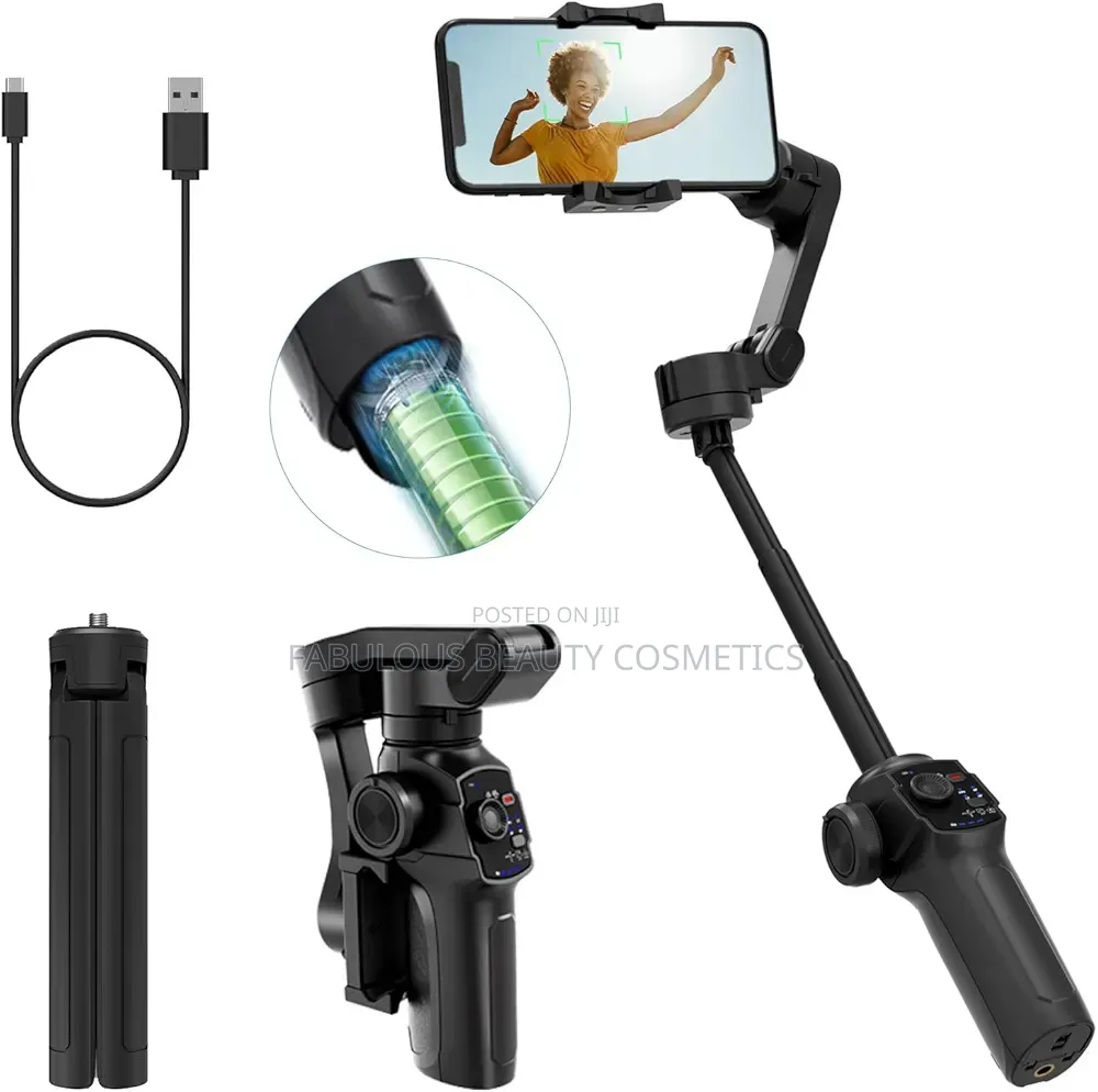 Comitok L9, Gimbal Stabilizer 4 Smartphone, Extension Rod Tripod