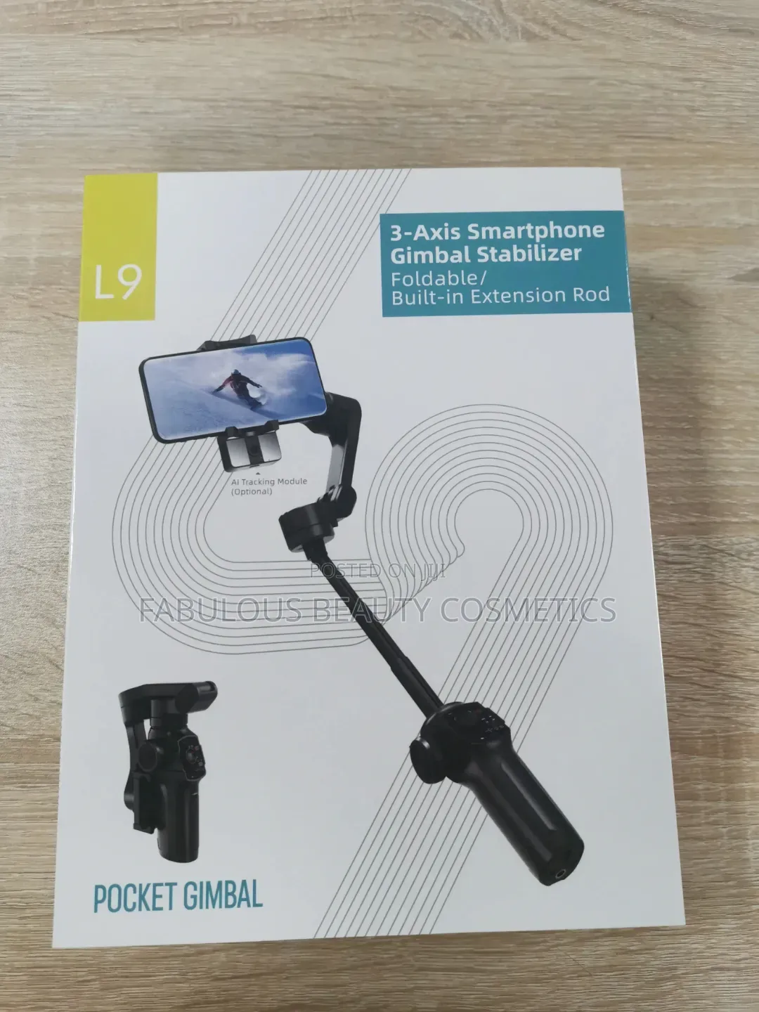 Comitok L9, Gimbal Stabilizer 4 Smartphone, Extension Rod Tripod