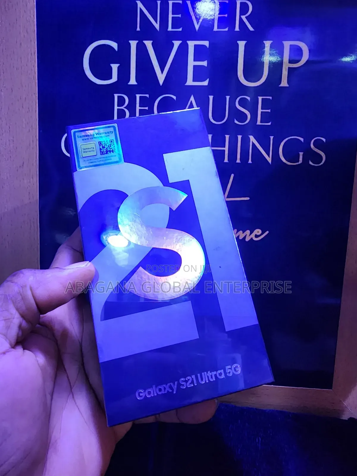 New Samsung Galaxy S21 Ultra 5G 512 GB Black
