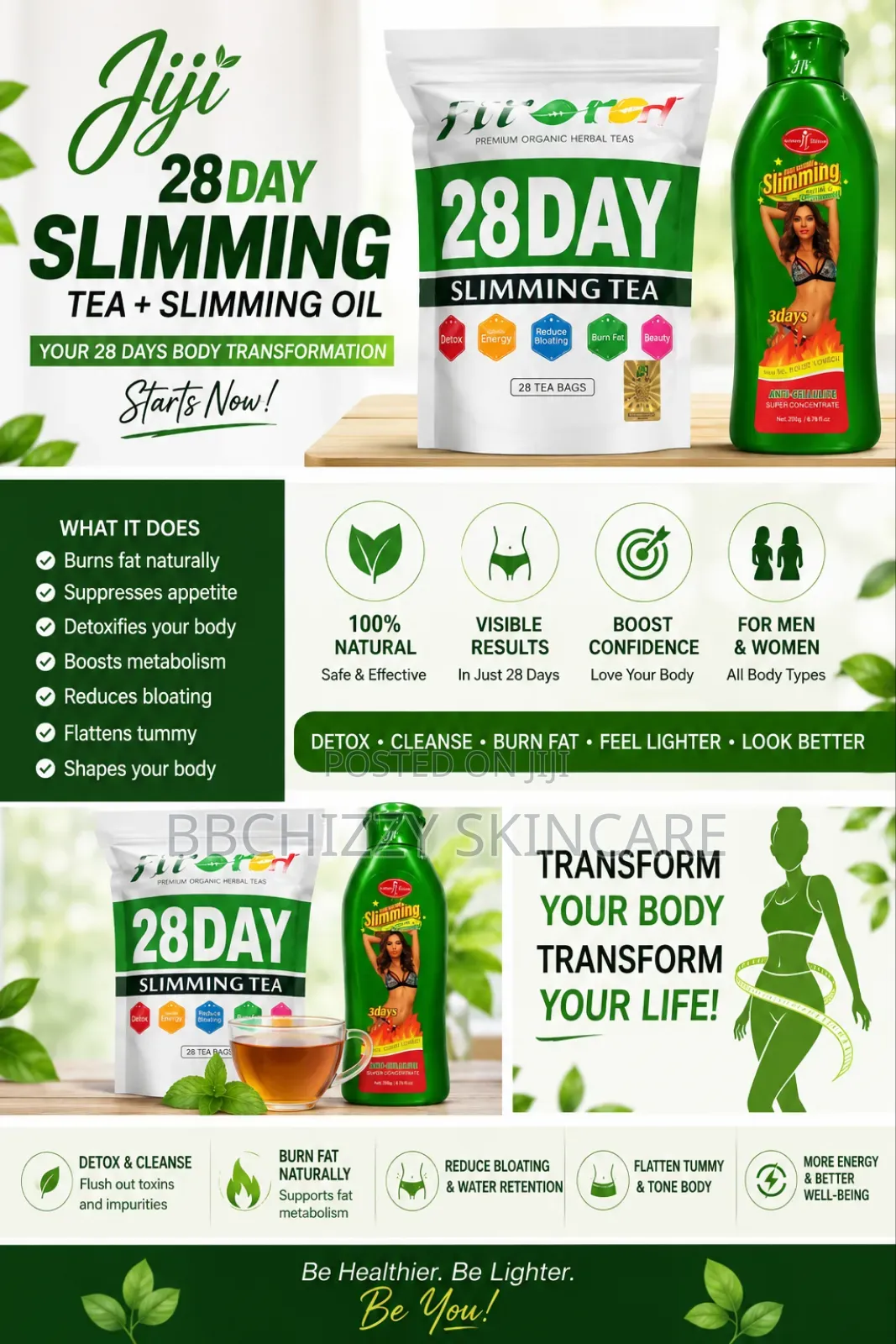 Slimming Tea and Cream