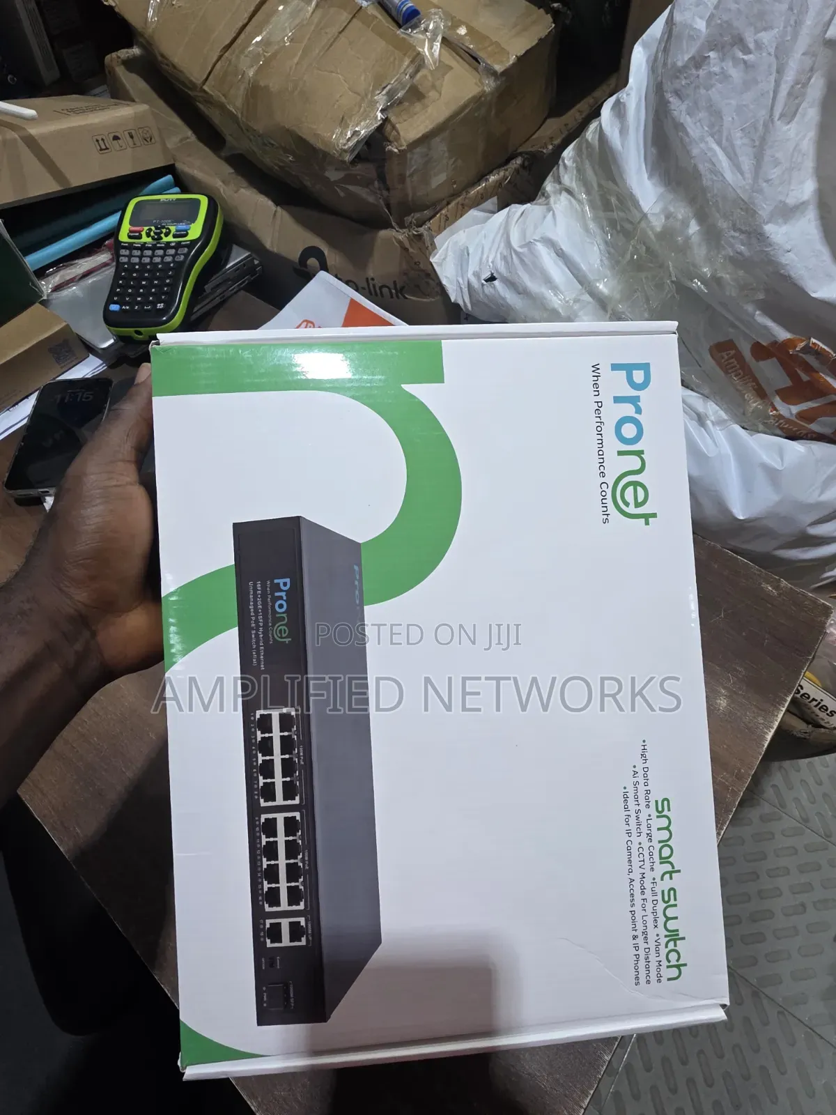 16port 10/100 Pronet Poe Switch