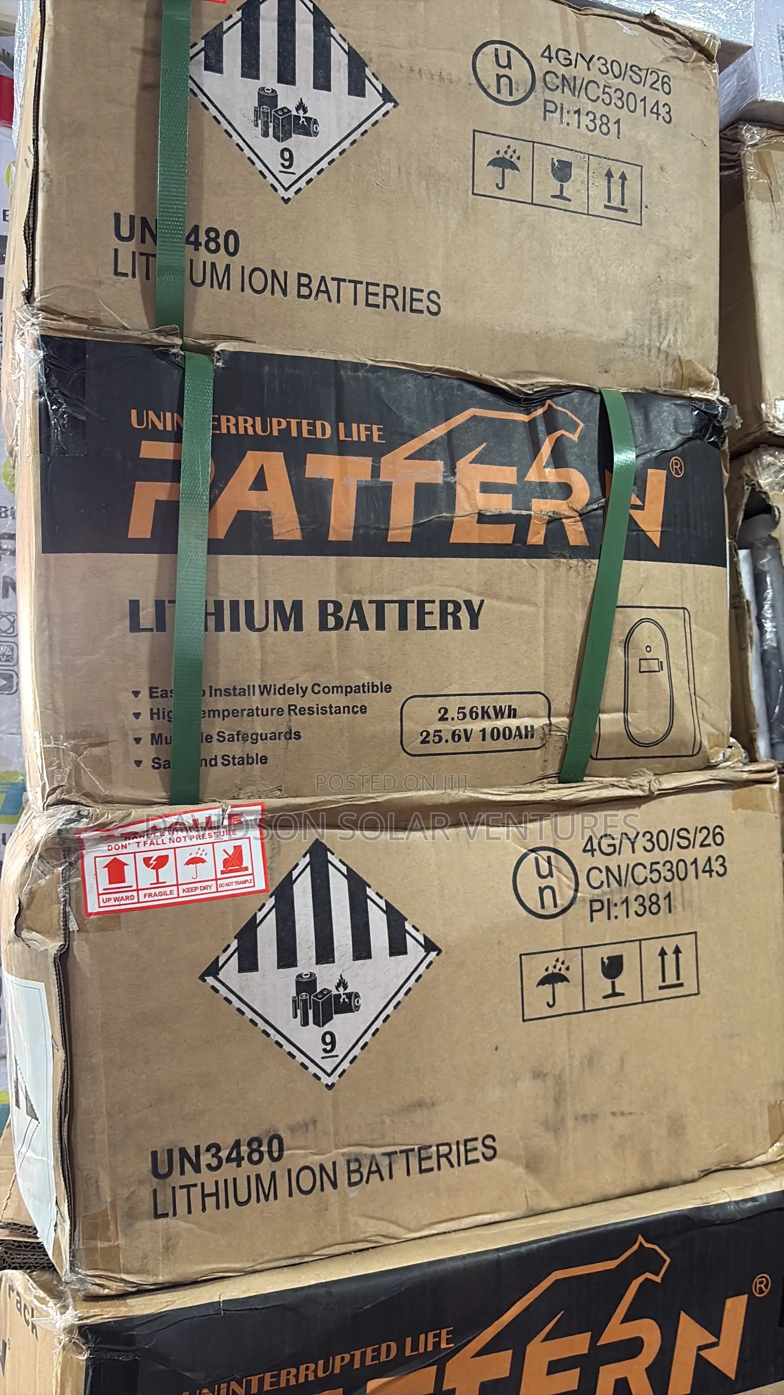 24v 2.5kwh Pattern Lithium Ion Battery