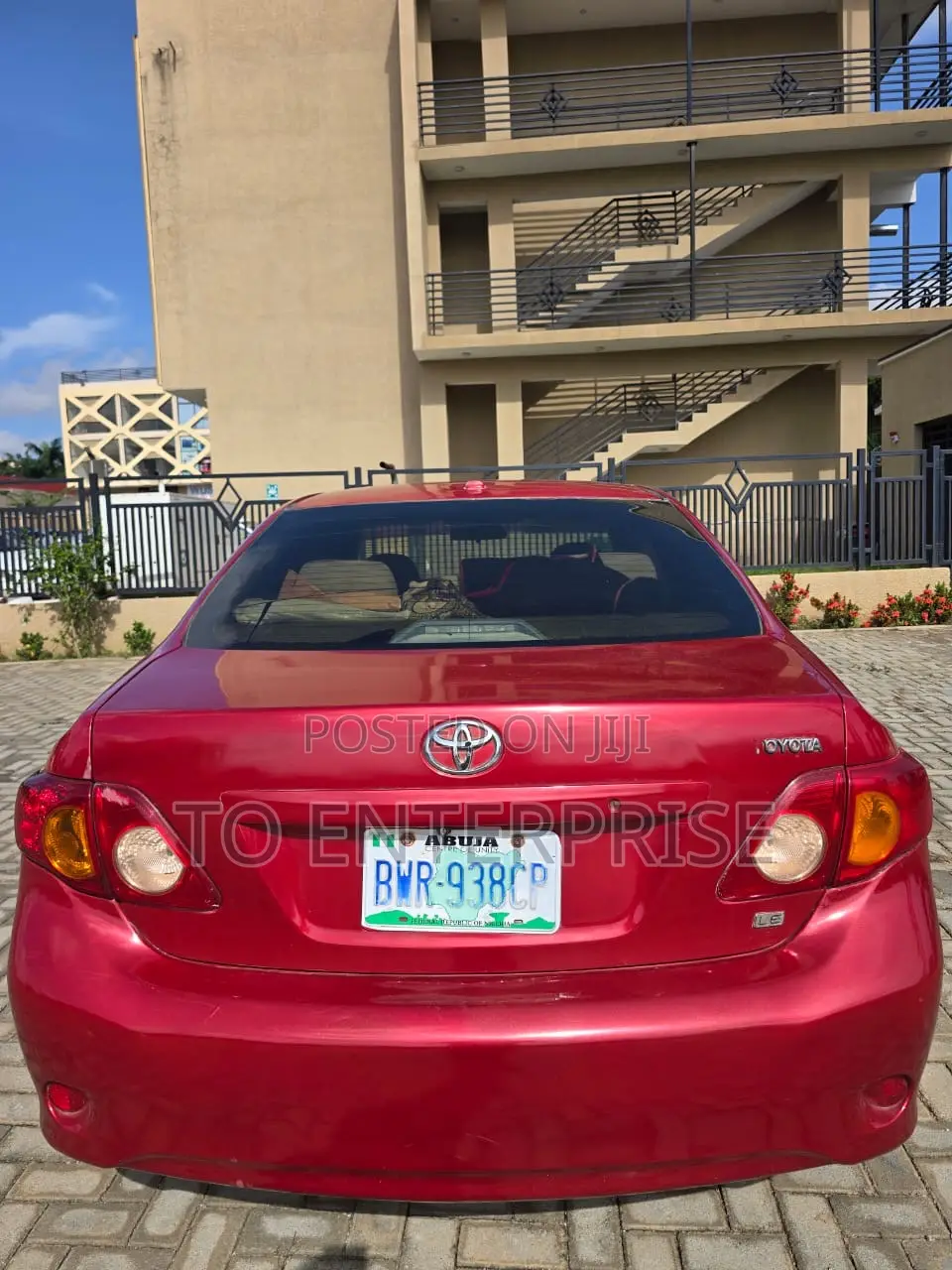Toyota Corolla 2009 Red