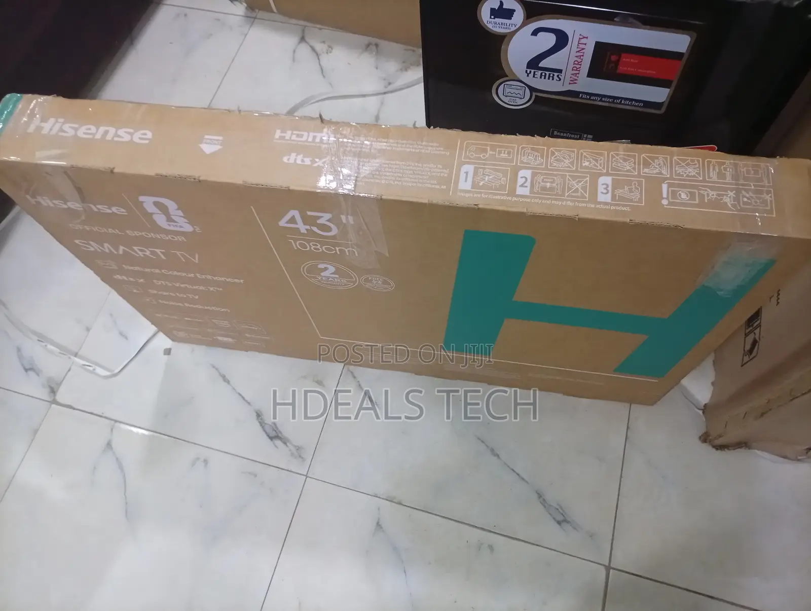 Hisense 43” Full Hd Smart TV – Super Bright Screen