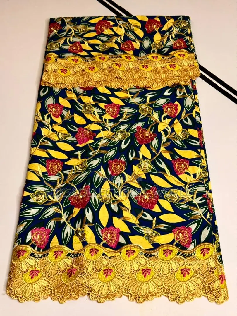 6yards Ankara Lace Material