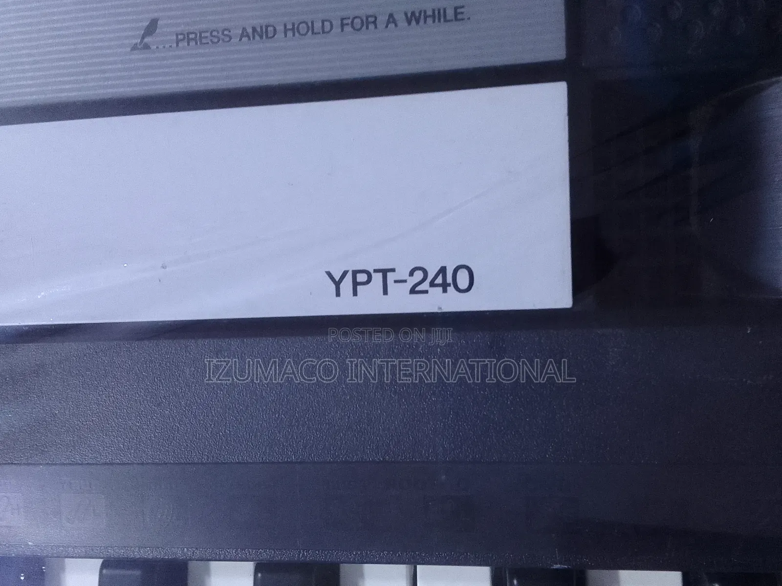 Yamaha YPT-240 61-Key Portable Keyboard – UK Used, Excellent Sound