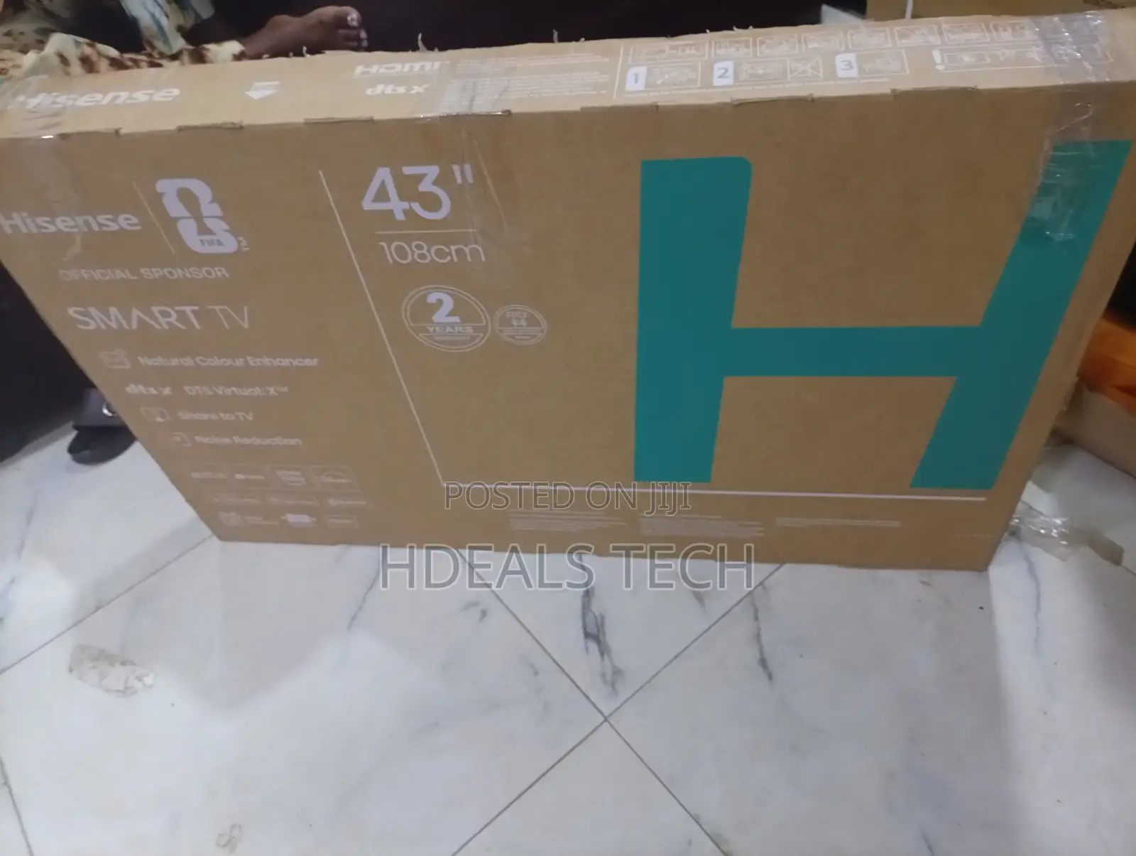 Hisense 43” Smart TV – Multiple Hdmi USB Ports