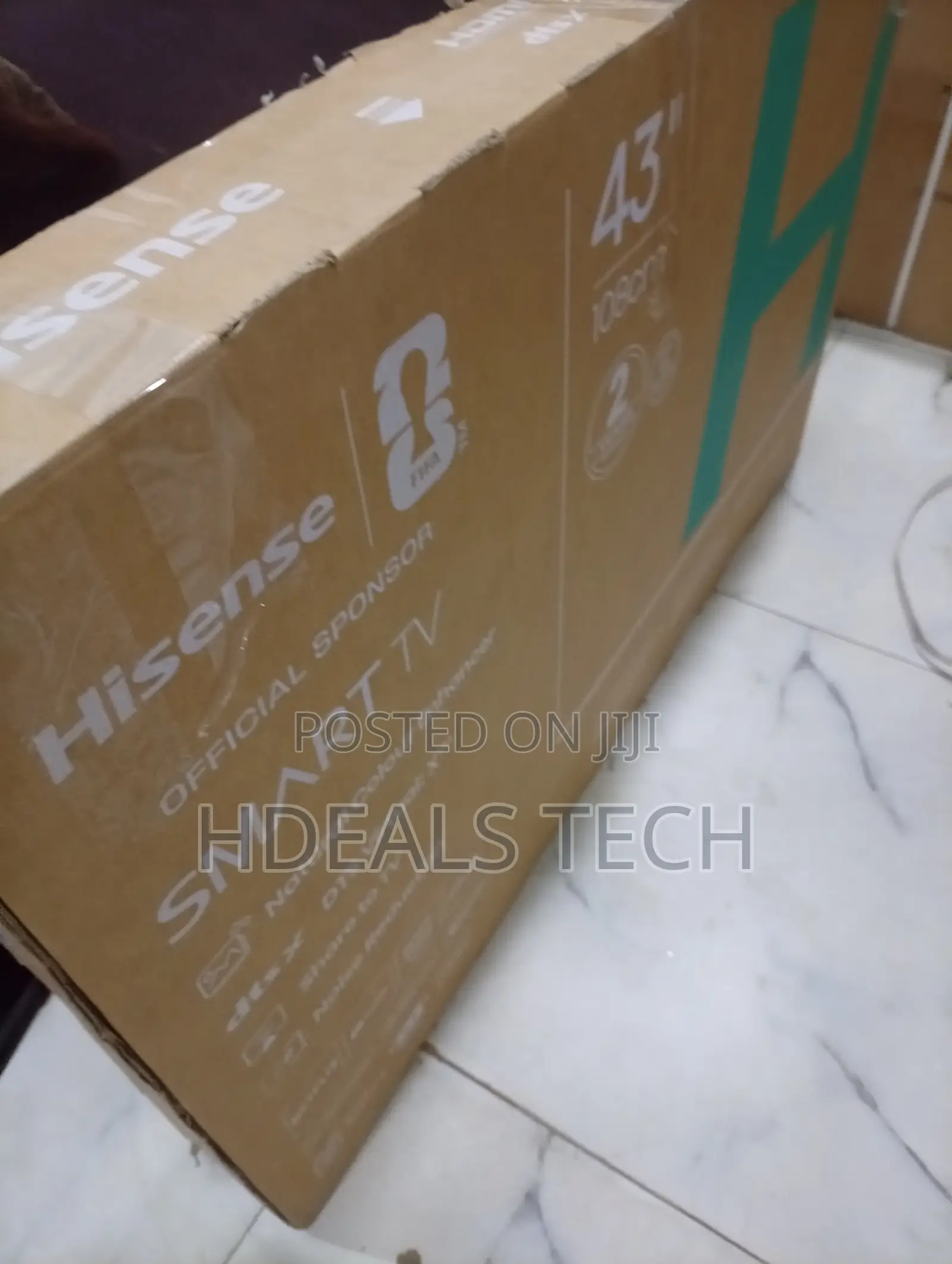 Hisense 43” Led TV – High Quality Sound System for Living Room