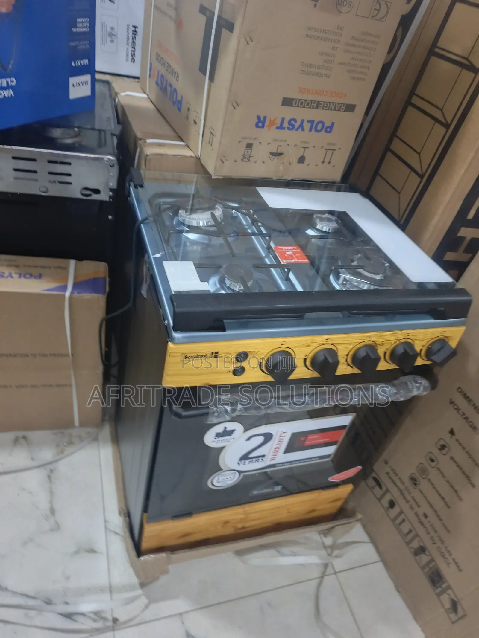 Buy Scanfrost 60x60 4 Gas Burner Cooker Online