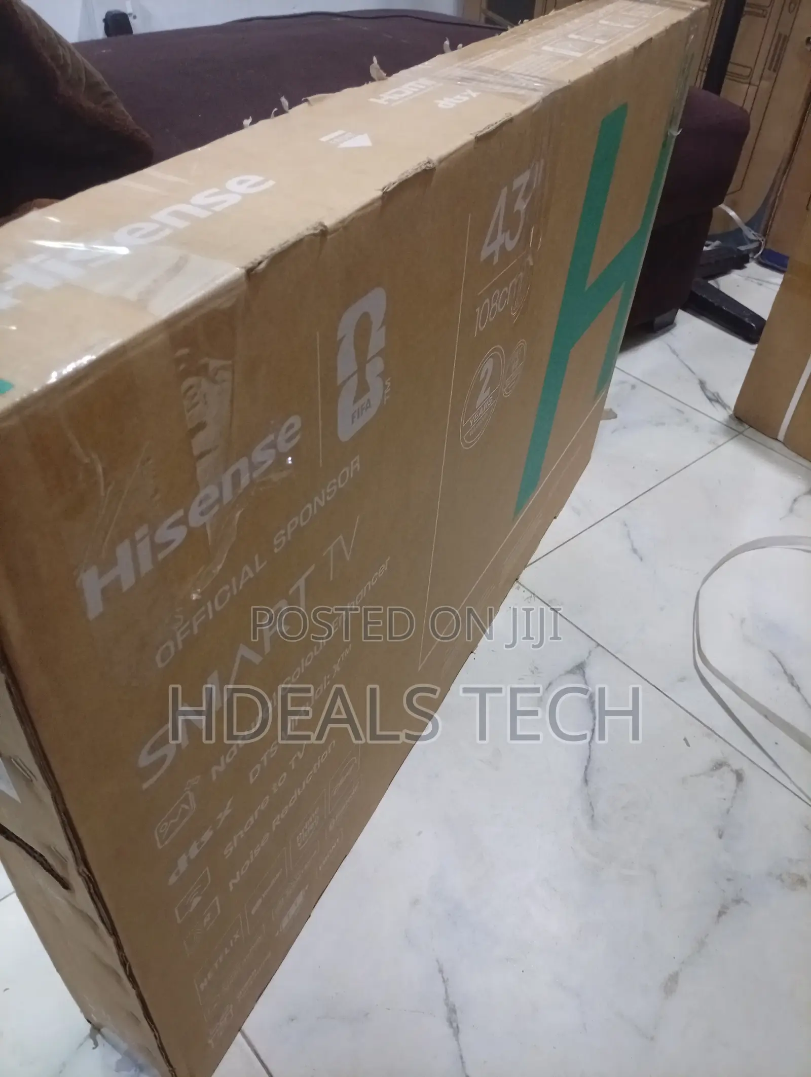 Hisense 43” Ultra Slim TV – Premium Viewing for Great Matches