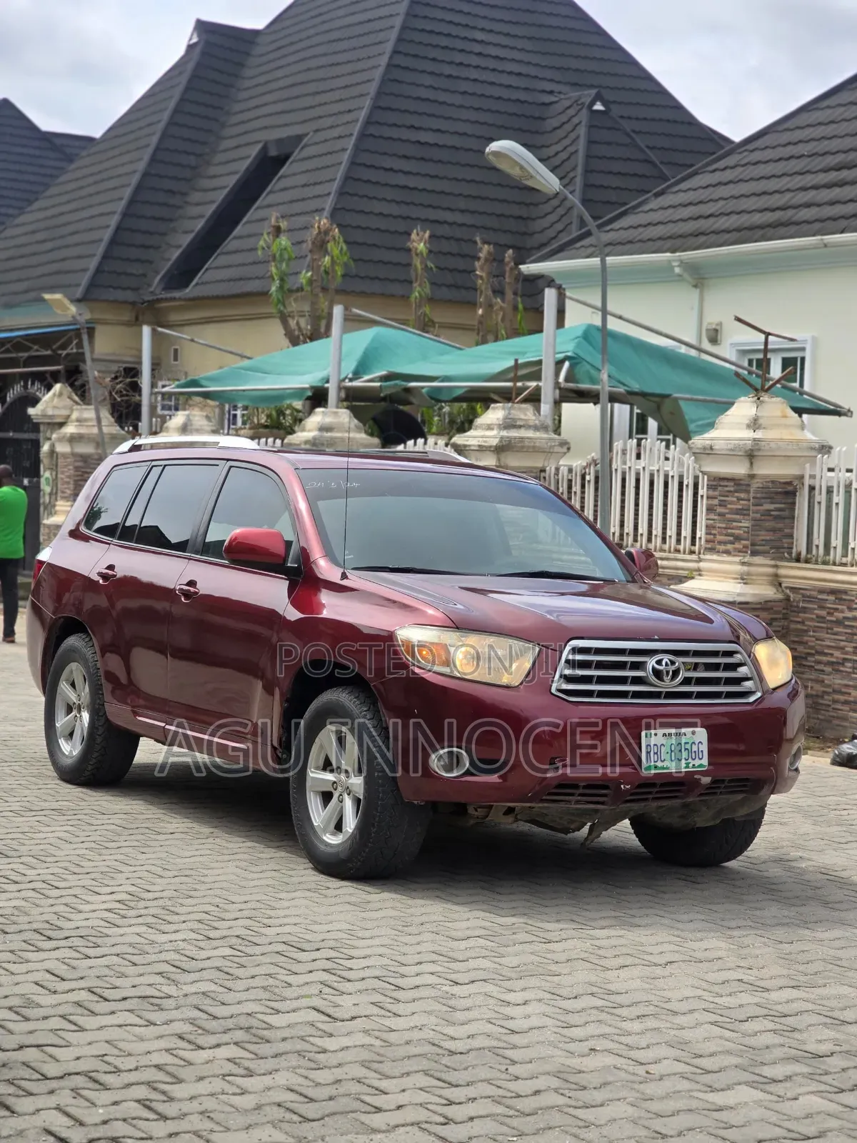 Toyota Highlander 2008 Red