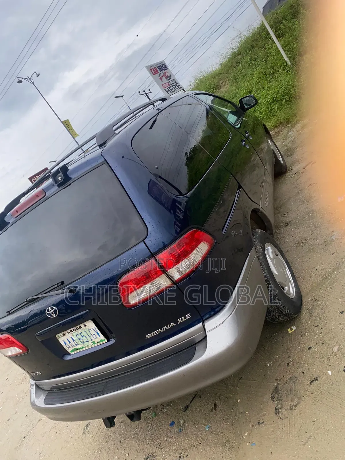 Toyota Sienna 2002 Blue