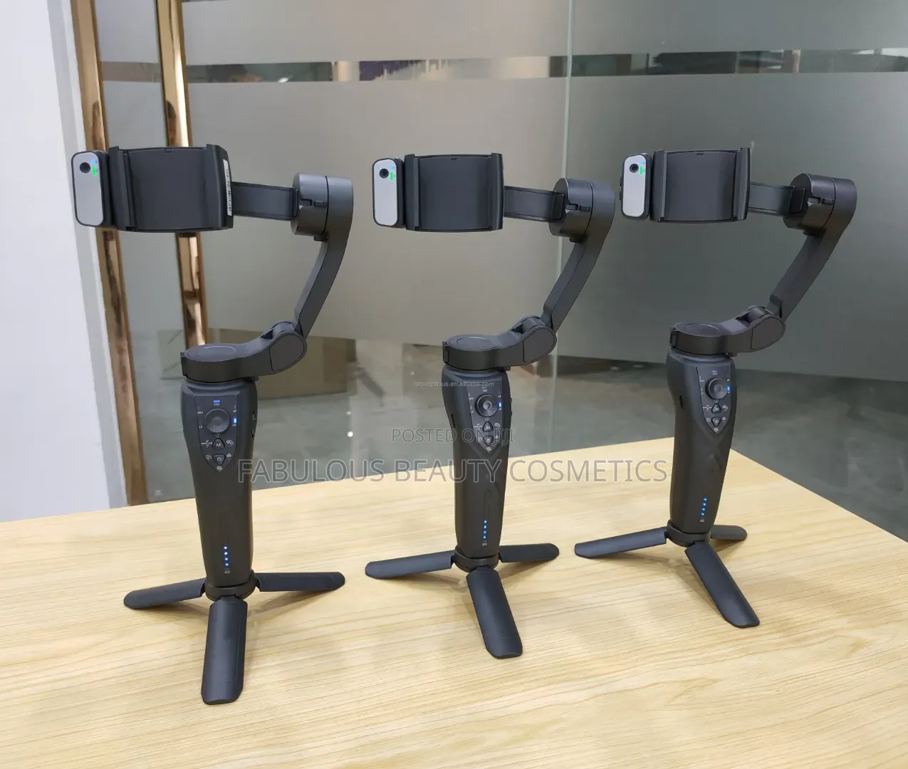 F12 3‐Axis Foldable Gimbal Stabilizer for Smartphone