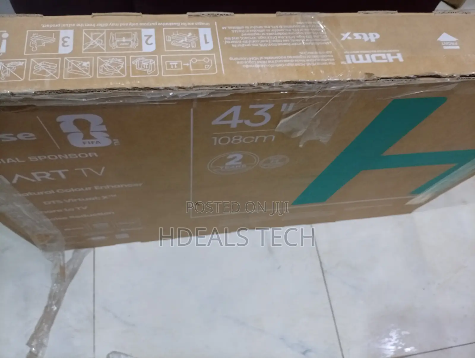Hisense 43” Smart Led TV – Cinema Experience at Home
