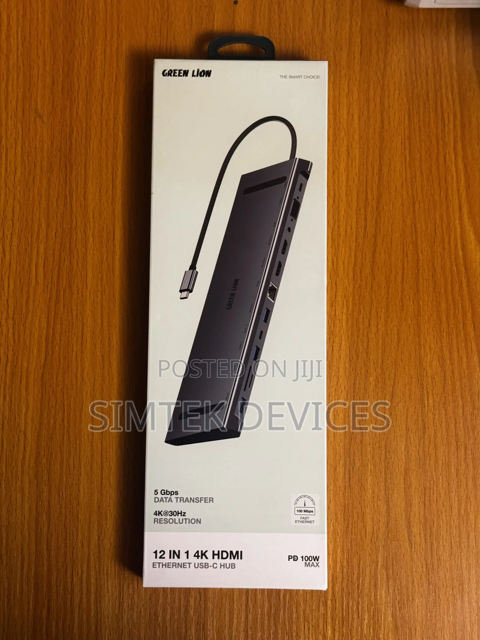 Green Lion 12 in 1 HDMI Ethernet USB-C Hub