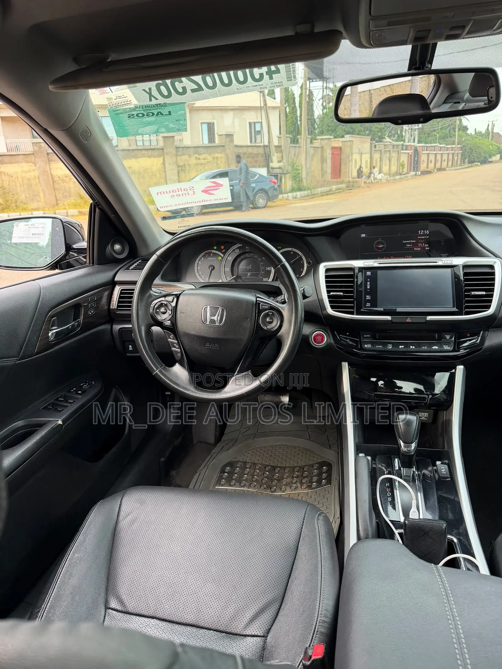 Honda Accord EX-L 4dr Sedan FWD (2.4L 4cyl 2A) 2017 Black