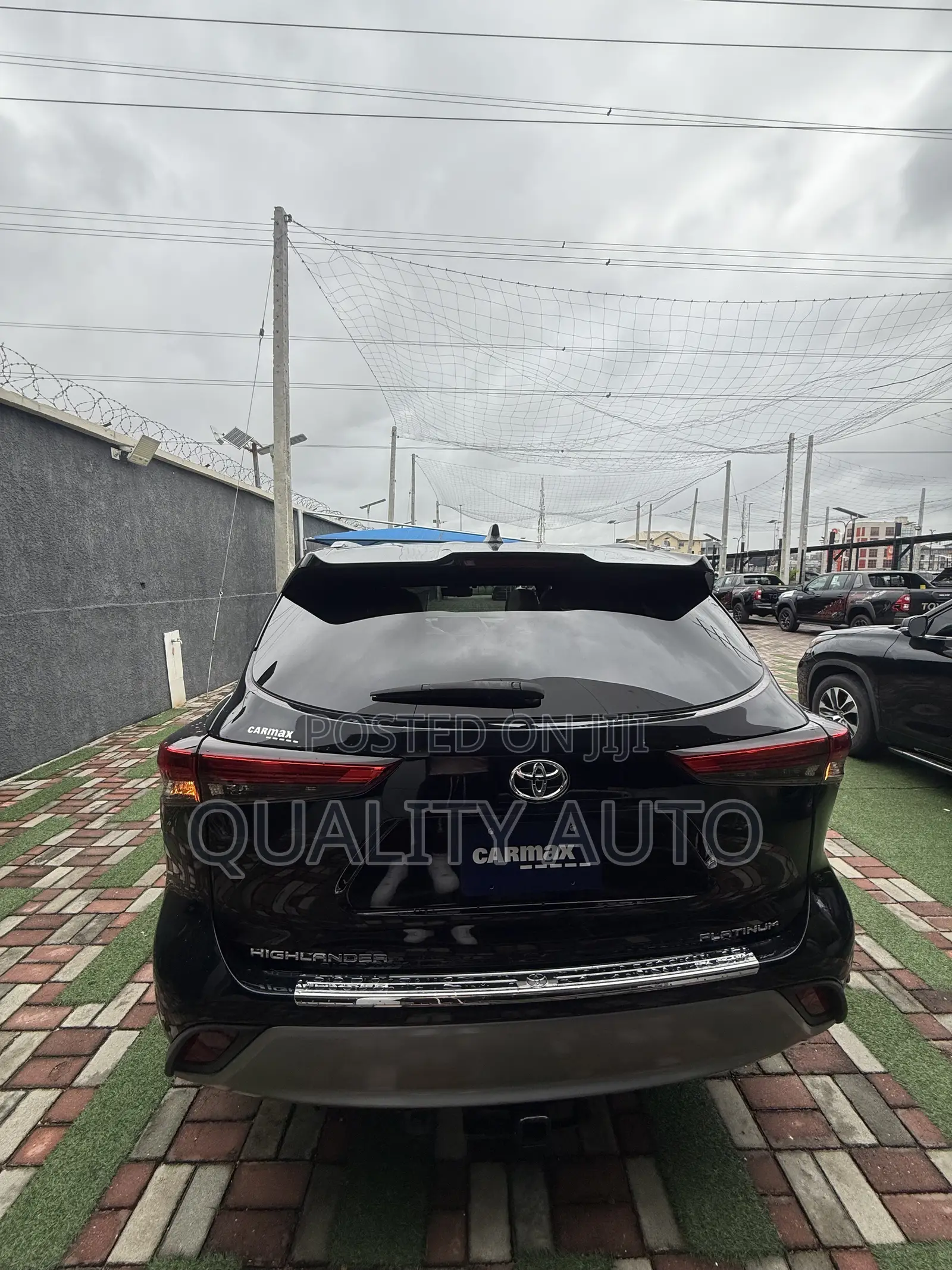 Toyota Highlander Platinum AWD 2020 Black