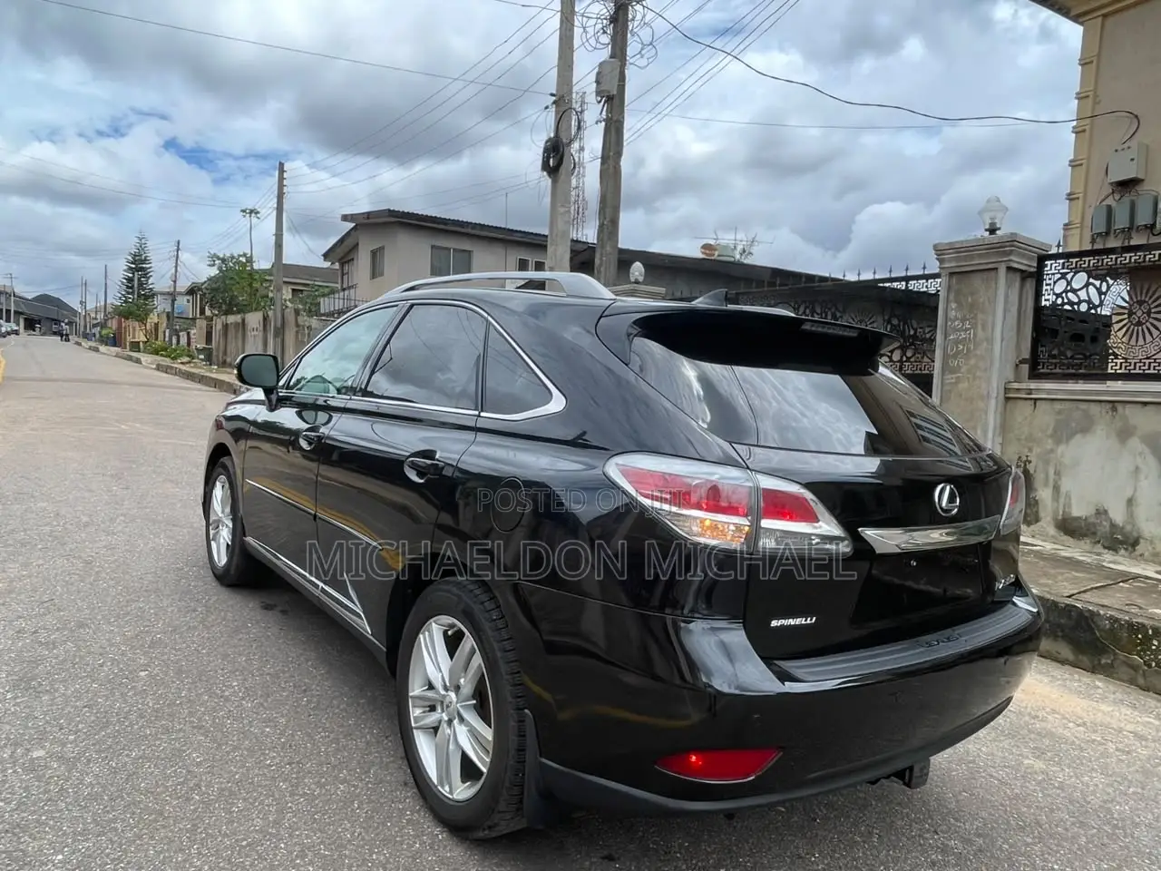 Lexus RX 350 FWD 2015 Black