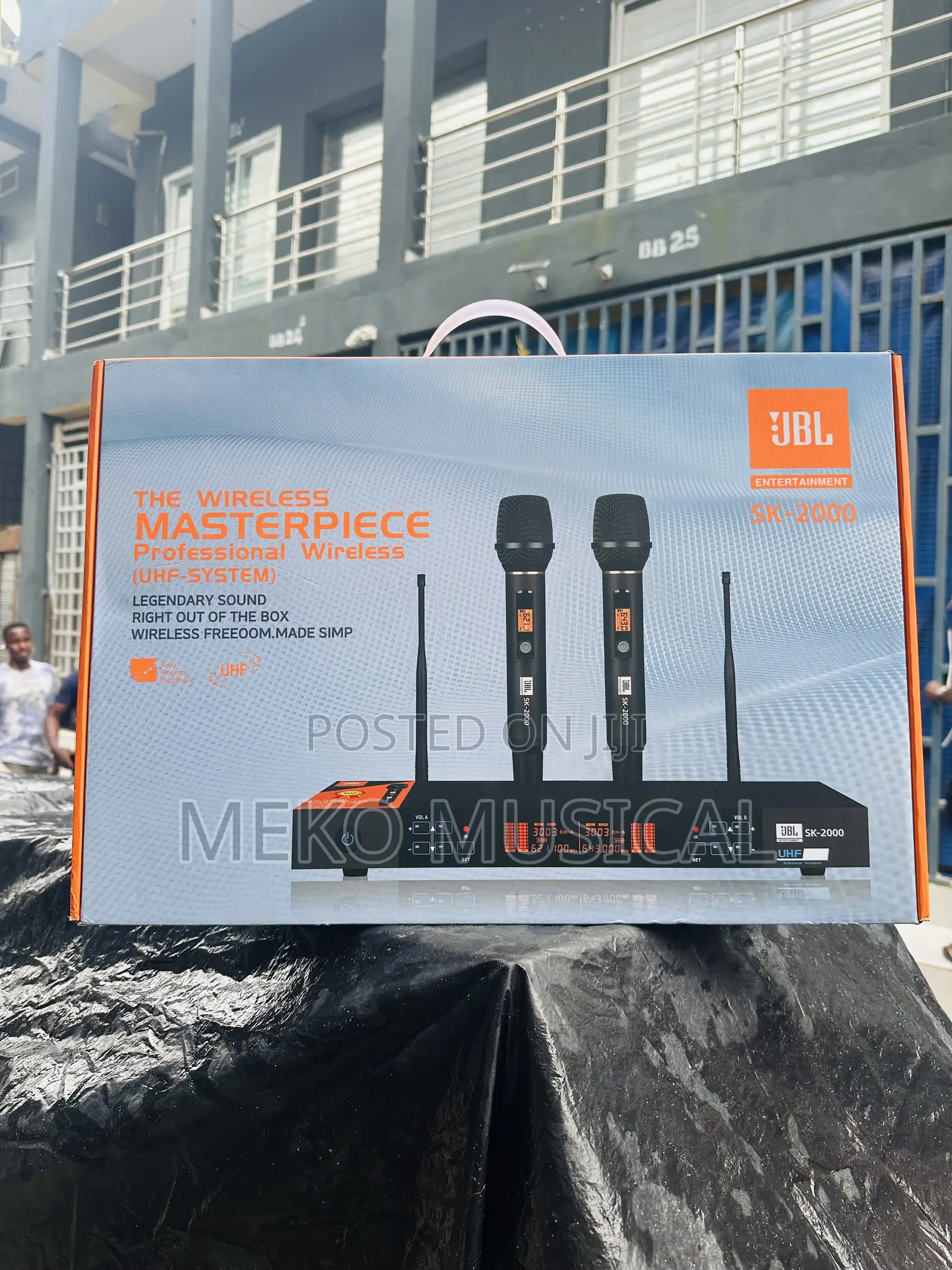 JBL Double Handle Wireless Microphone