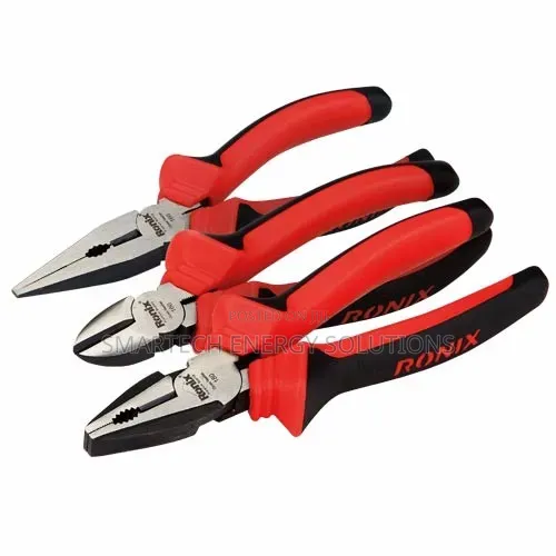 RONIX Pliers(Combination, Side Cutting Long Nose Pliers) 8, 7, 7 Mm