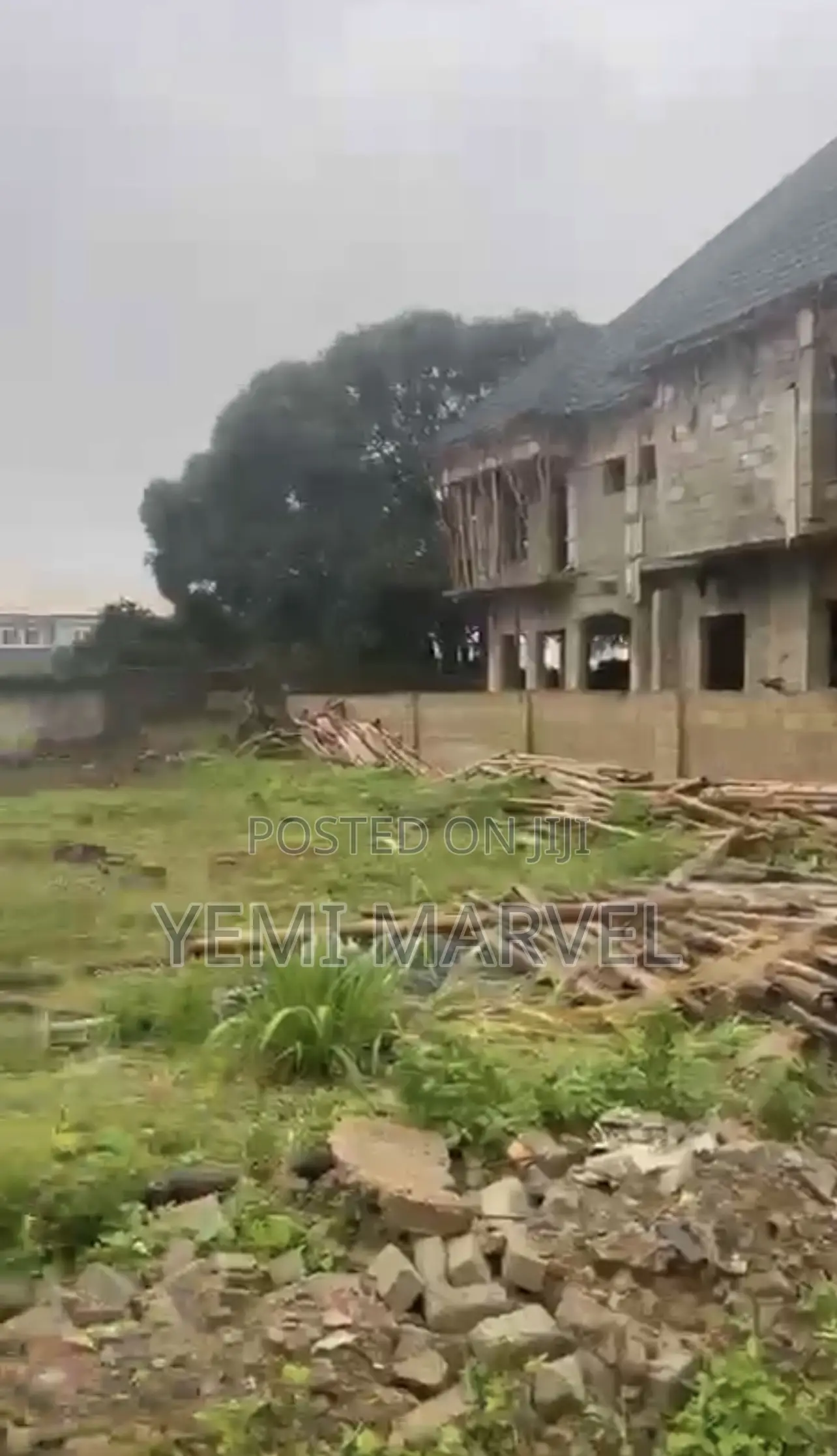 Partially Fenced 450sqm Is Available at New Bodija, Ibadan.