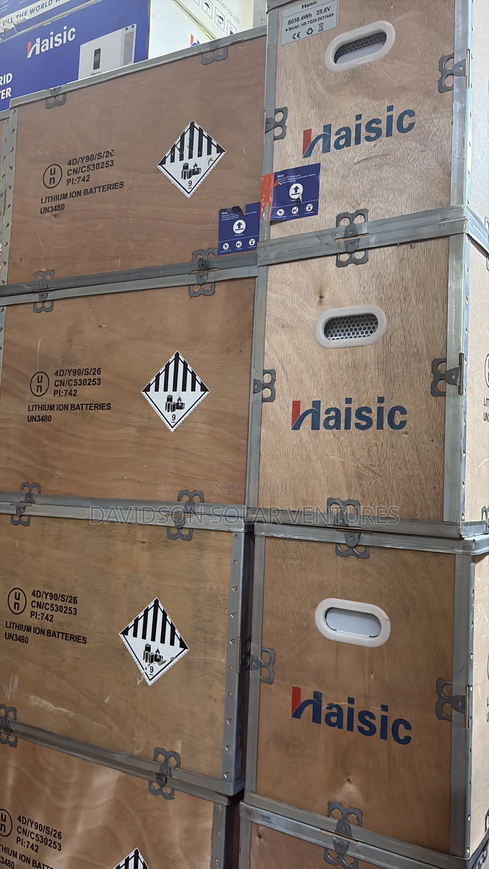 4.2kwh With 8kwh Lithium Battery Haisic Off Grid 24v System
