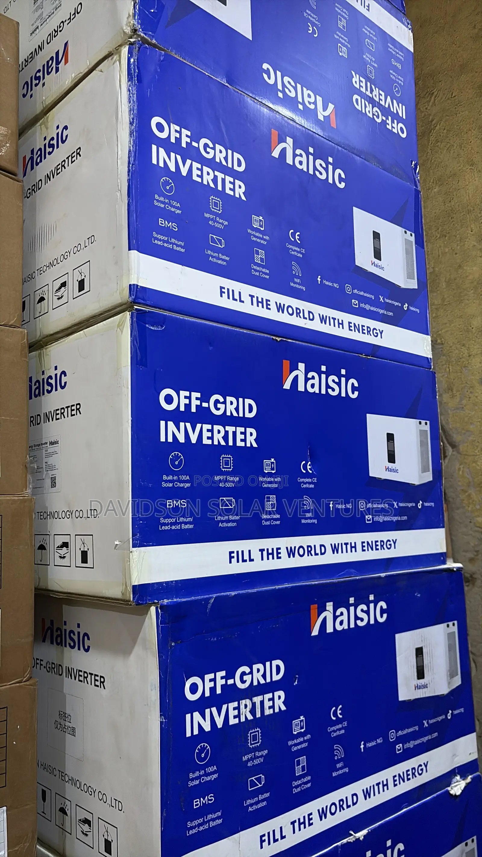 4.2kwh With 8kwh Lithium Battery Haisic Off Grid 24v System