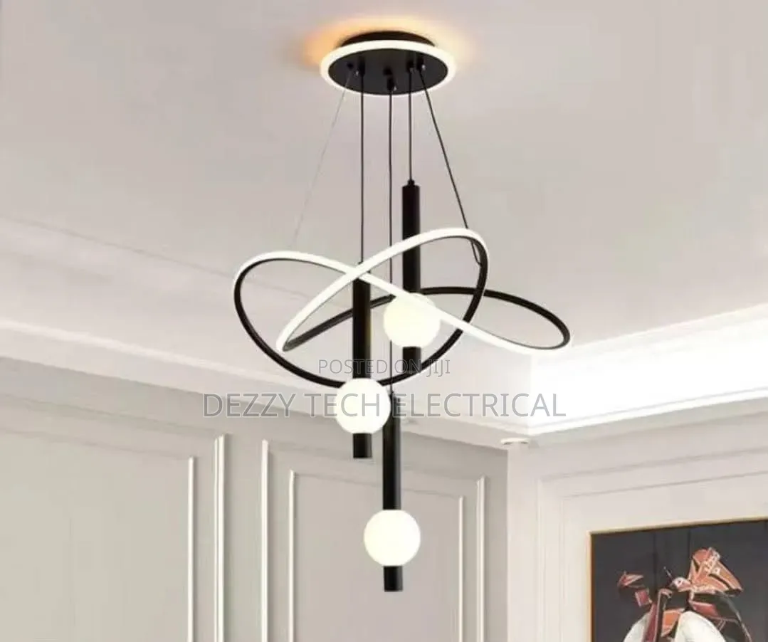 Modern LED Ring Pendant Chandelier