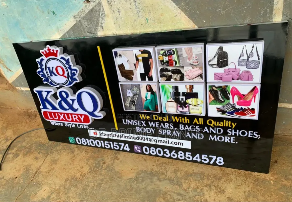 Professional Signage Design Production