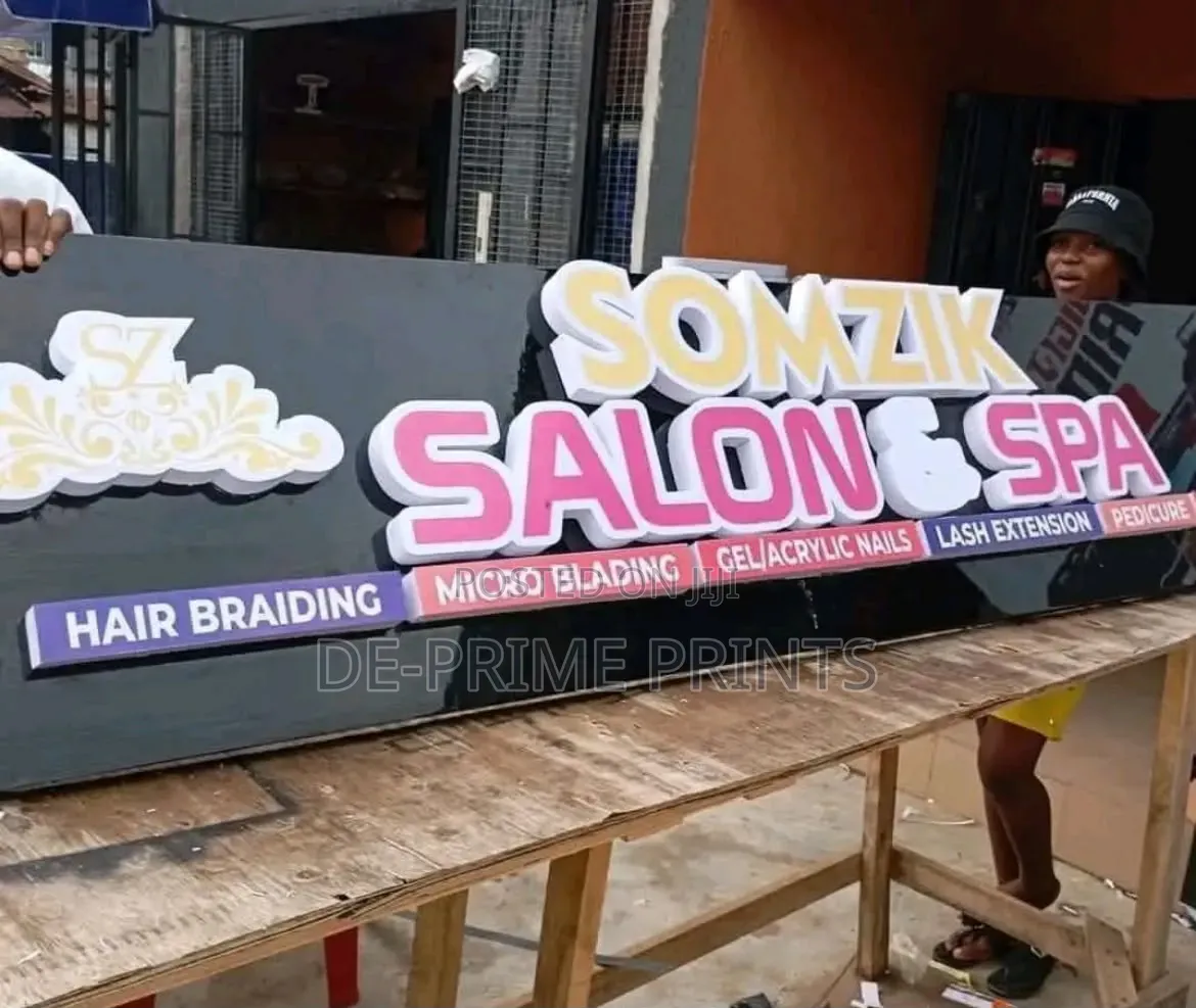 Professional Signage Design Production