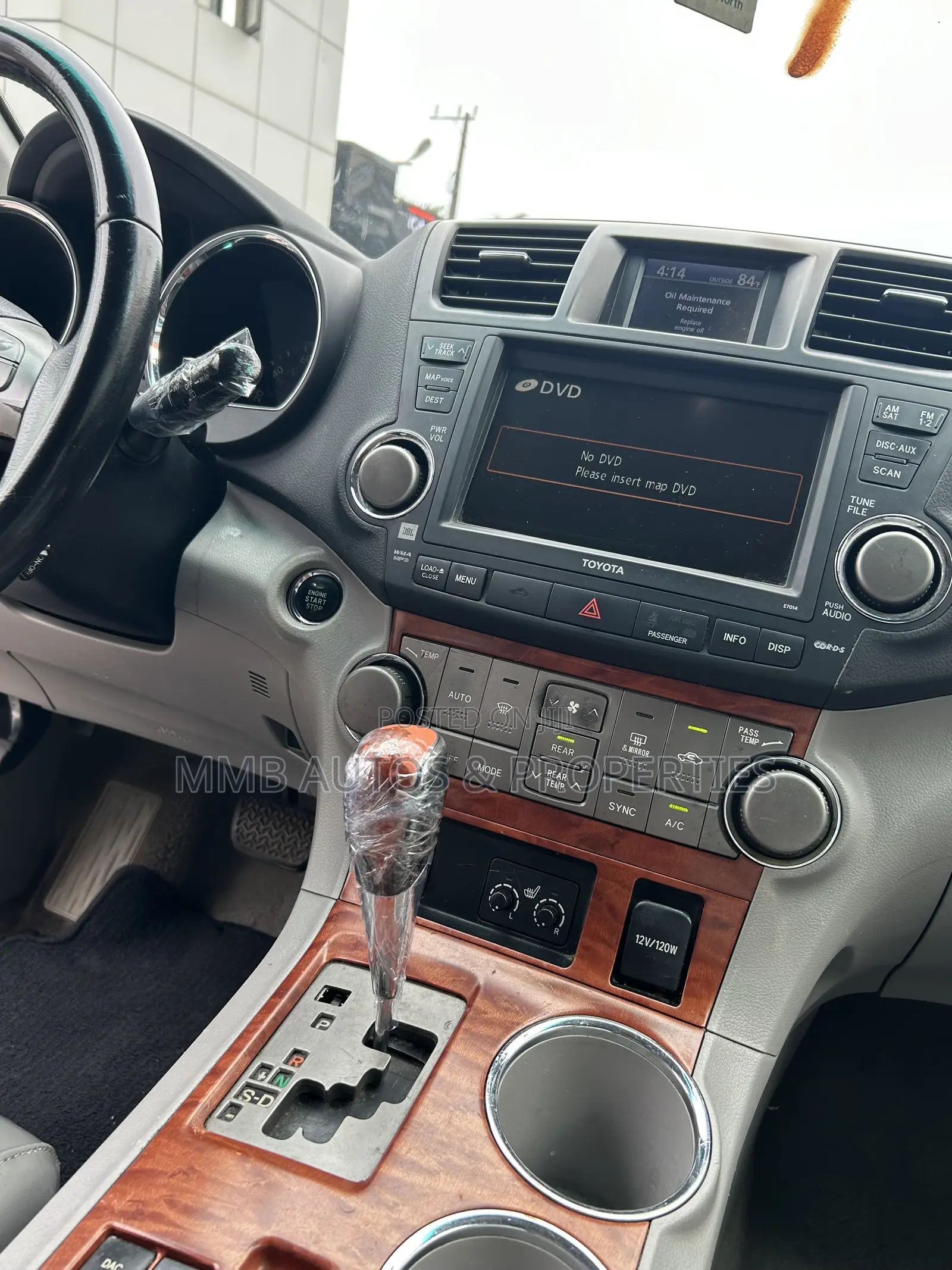 Toyota Highlander Limited 4x4 2009 Black