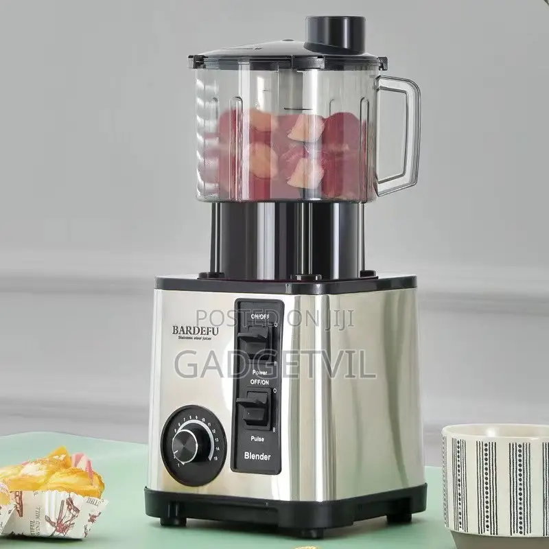 8 in 1 4L Stainless Steel Food Processing Blender
