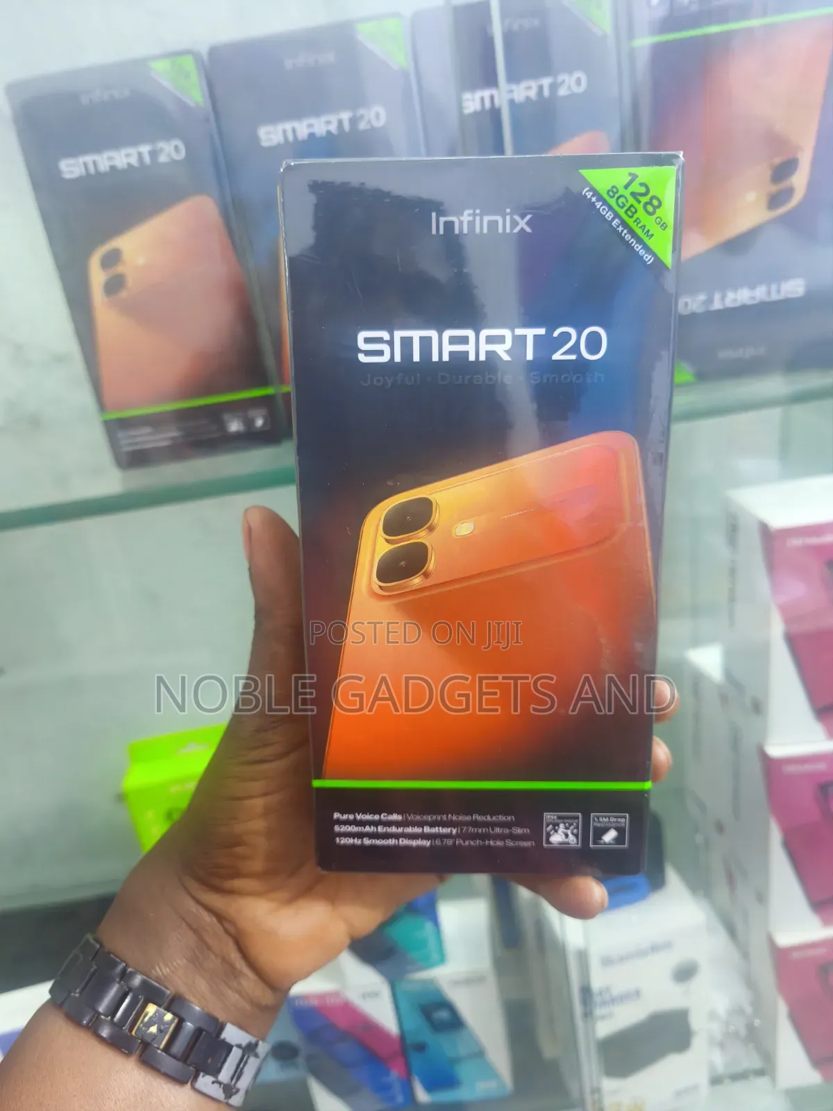 New Infinix Smart 20 128 GB Black
